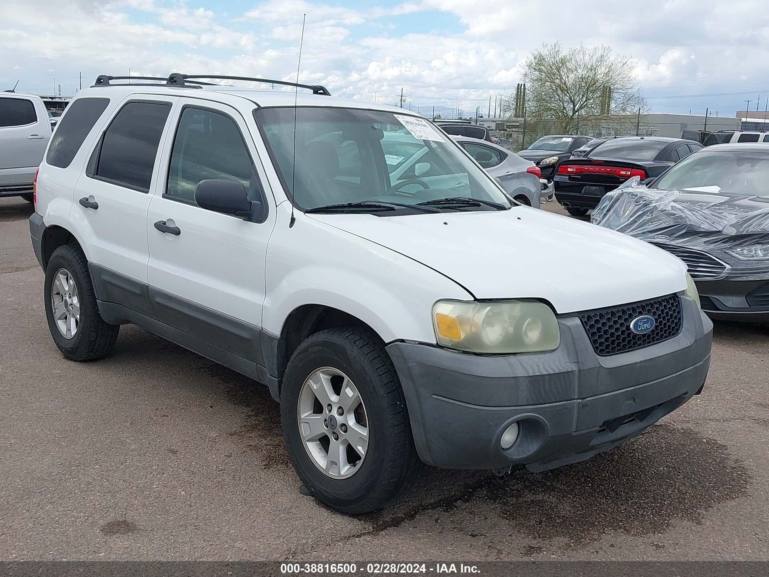 FORD ESCAPE 2007 1fmcu03197kb09234