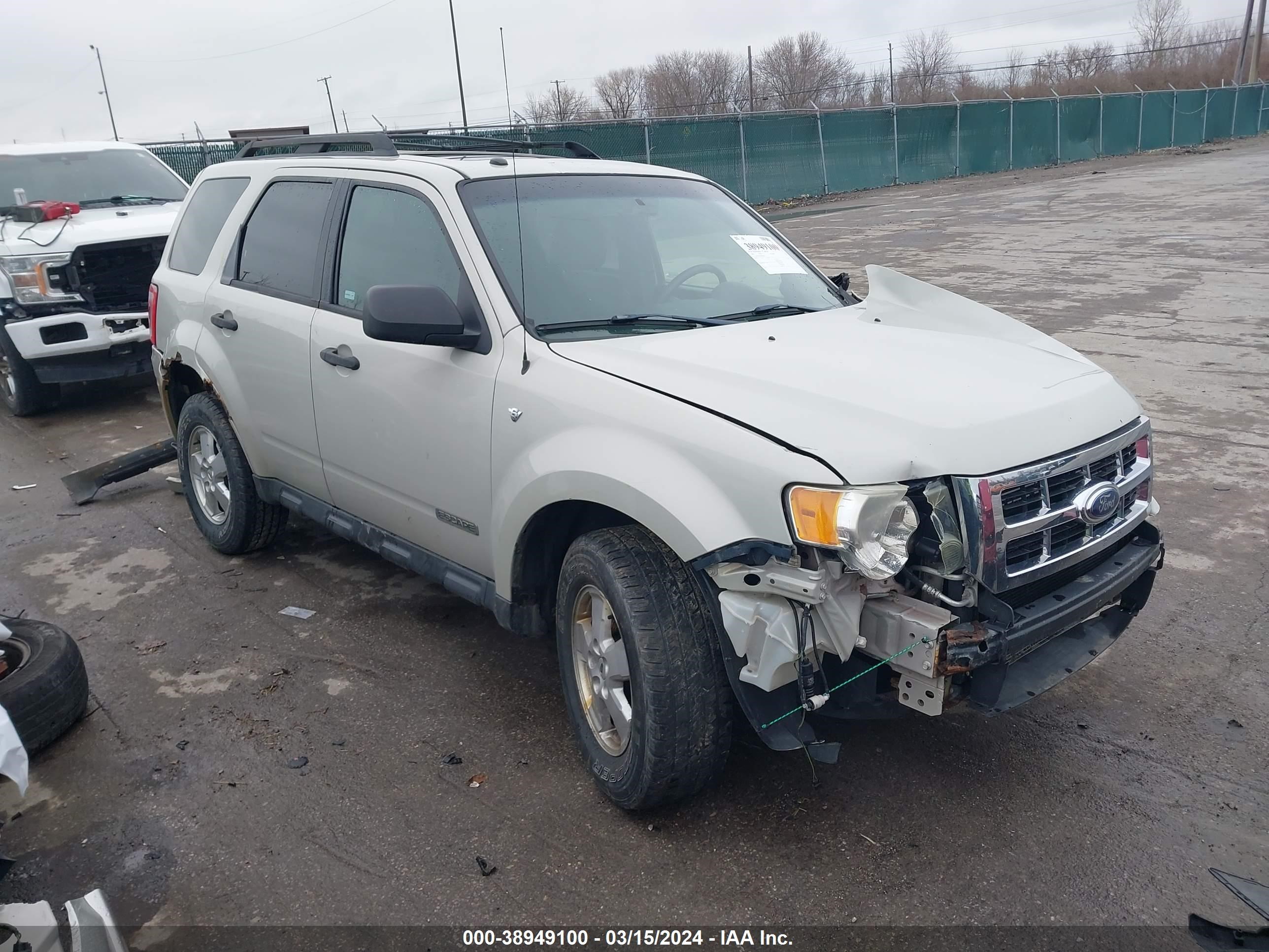 FORD ESCAPE 2008 1fmcu03198kb14063