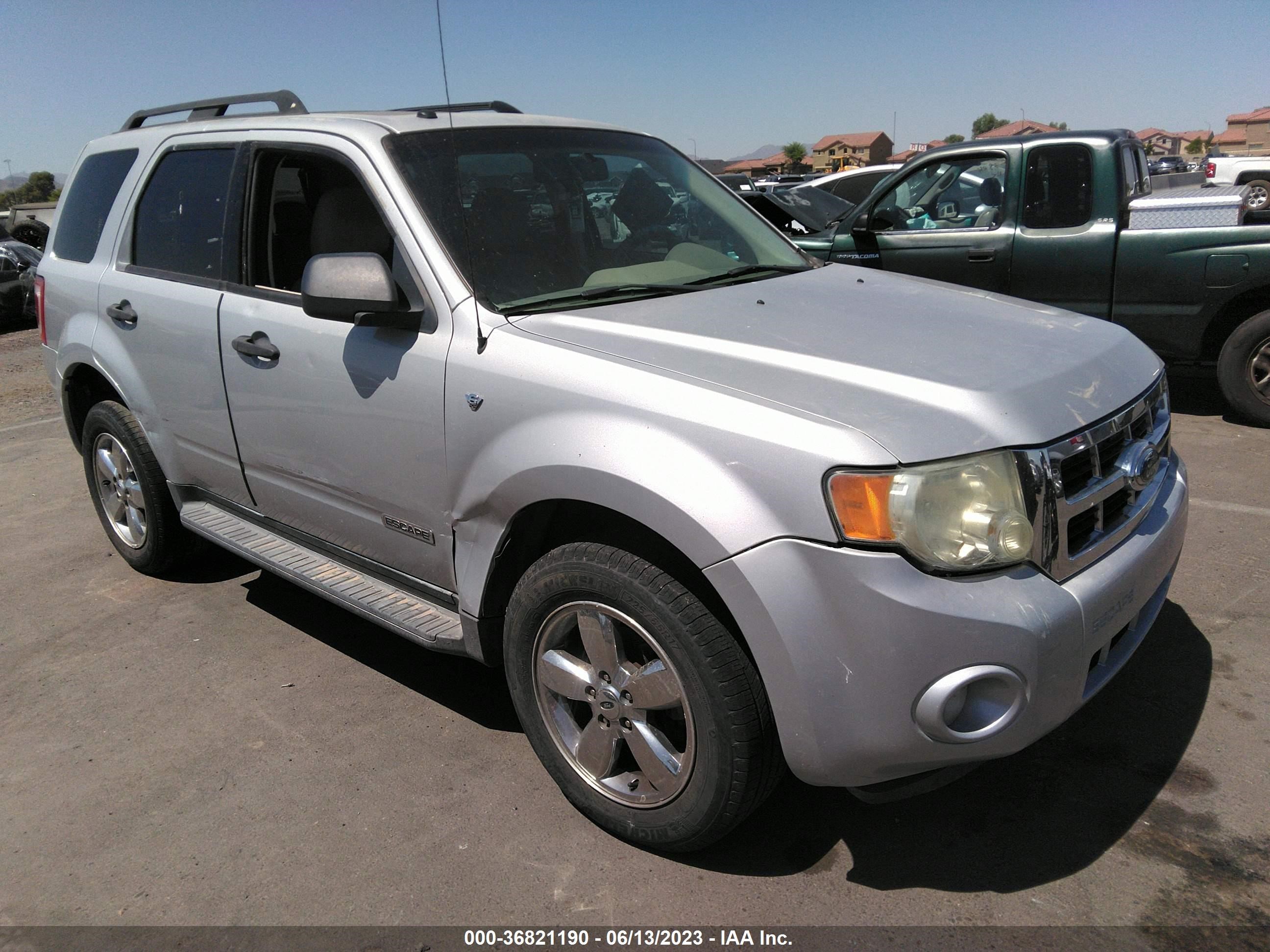 FORD ESCAPE 2008 1fmcu03198kb67135