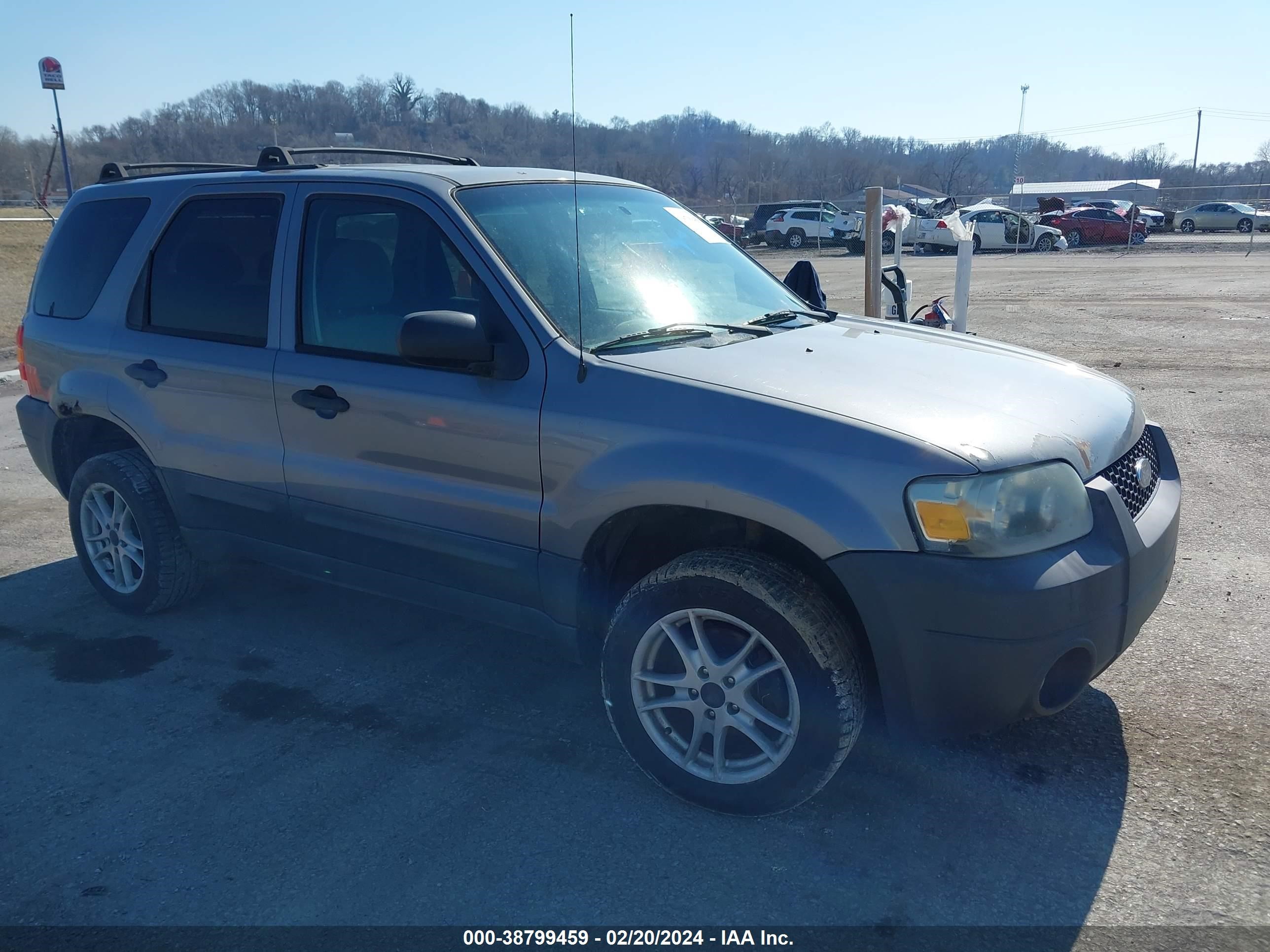 FORD ESCAPE 2007 1fmcu031x7ka21602