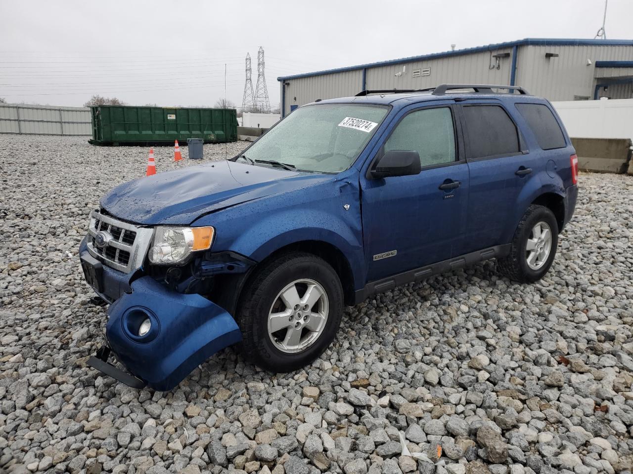 FORD ESCAPE 2008 1fmcu031x8ka52236