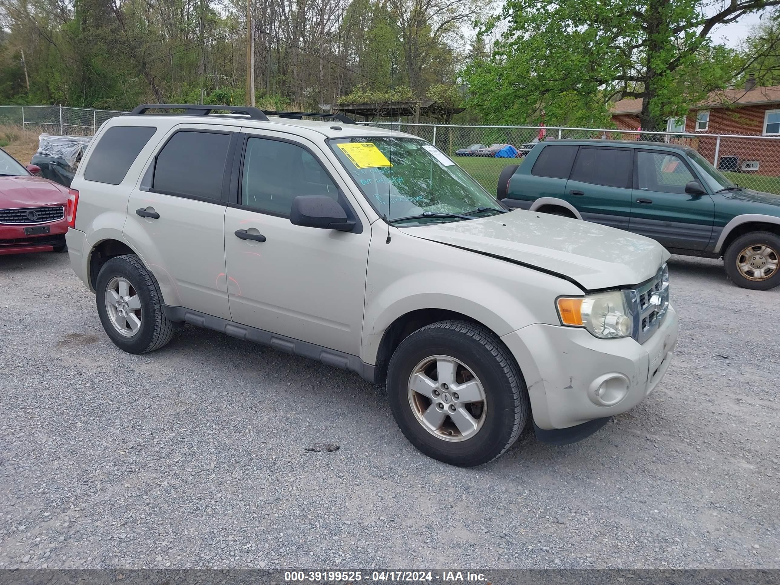 FORD ESCAPE 2009 1fmcu03709ka92119