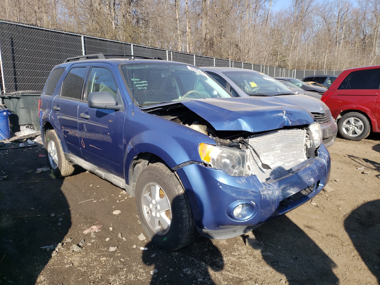 FORD ESCAPE XLT 2009 1fmcu03799kc48027