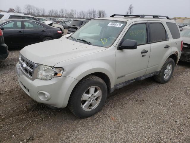 FORD ESCAPE XLT 2008 1fmcu03z08ka90211