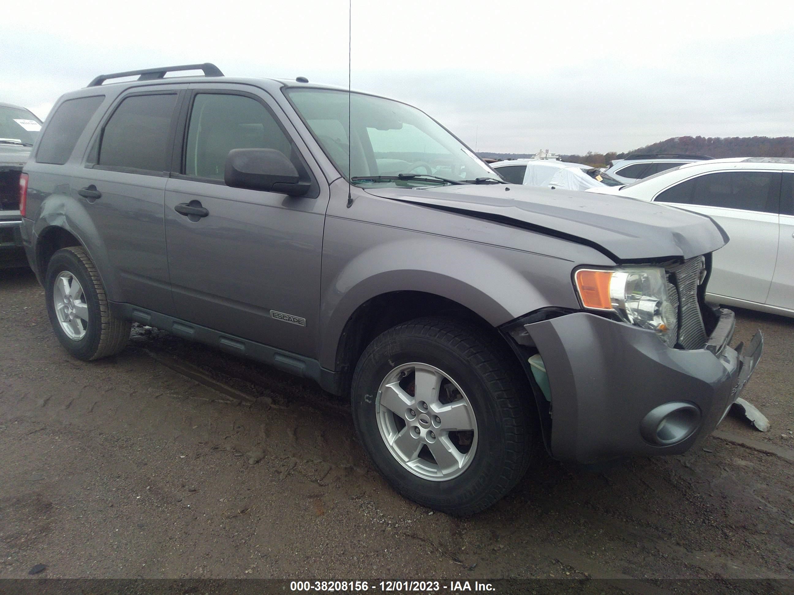 FORD ESCAPE 2008 1fmcu03z18ka95417