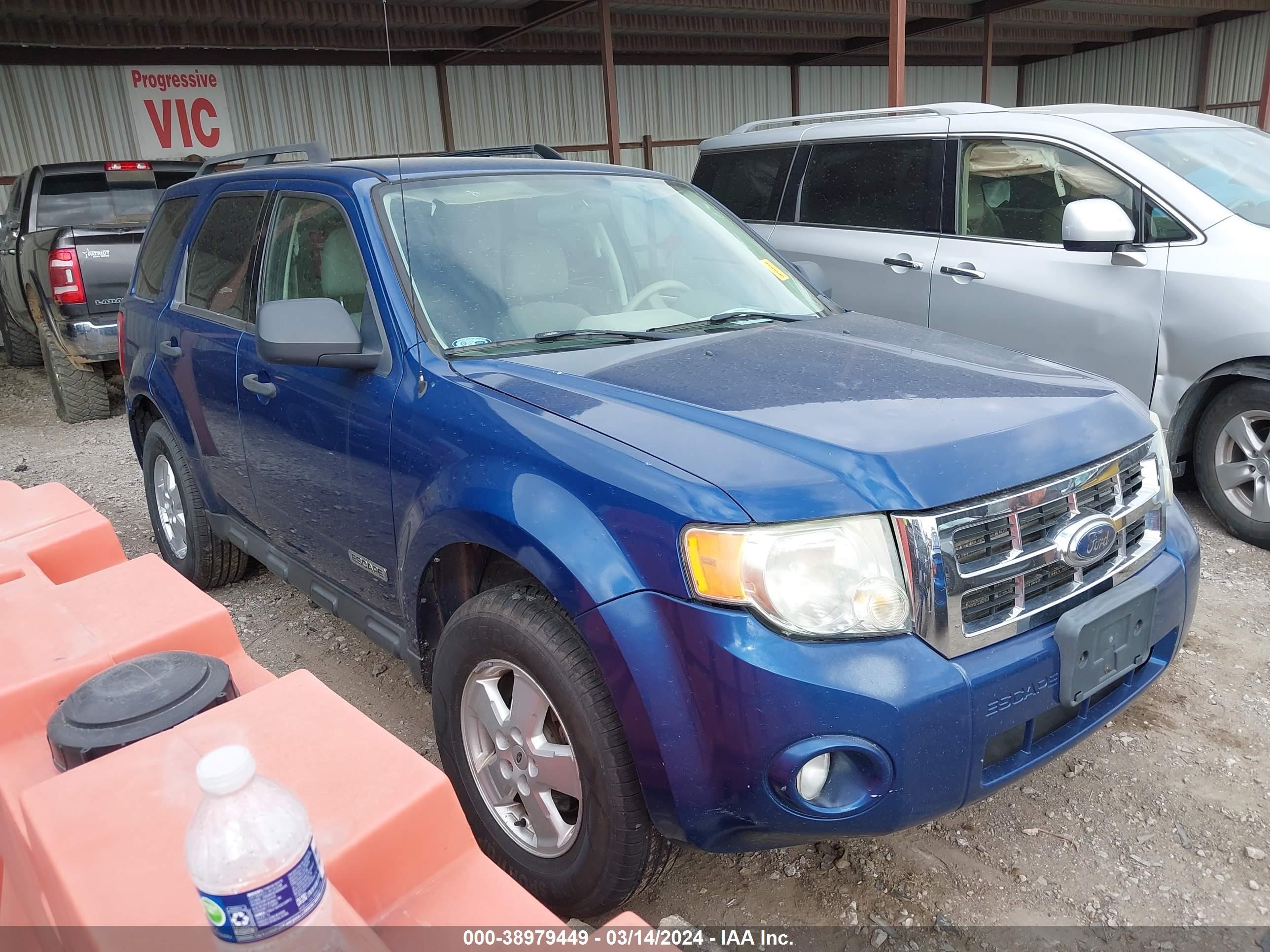 FORD ESCAPE 2008 1fmcu03z18kc41248