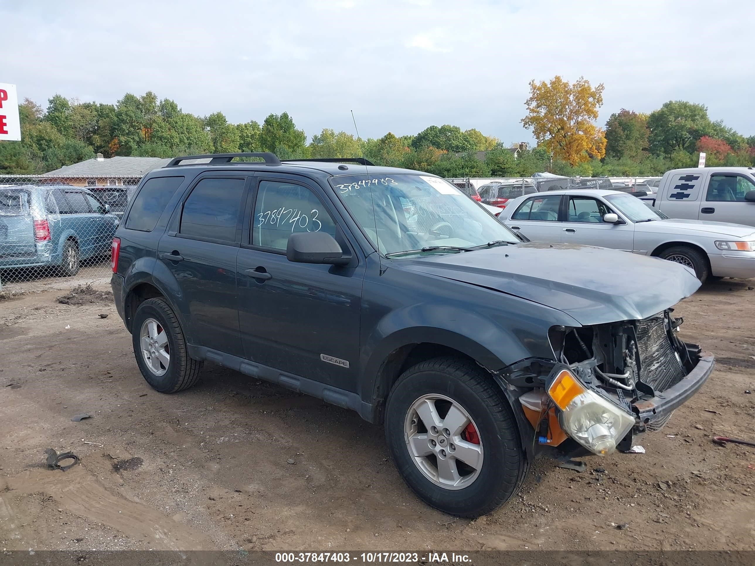 FORD ESCAPE 2008 1fmcu03z28kc69964