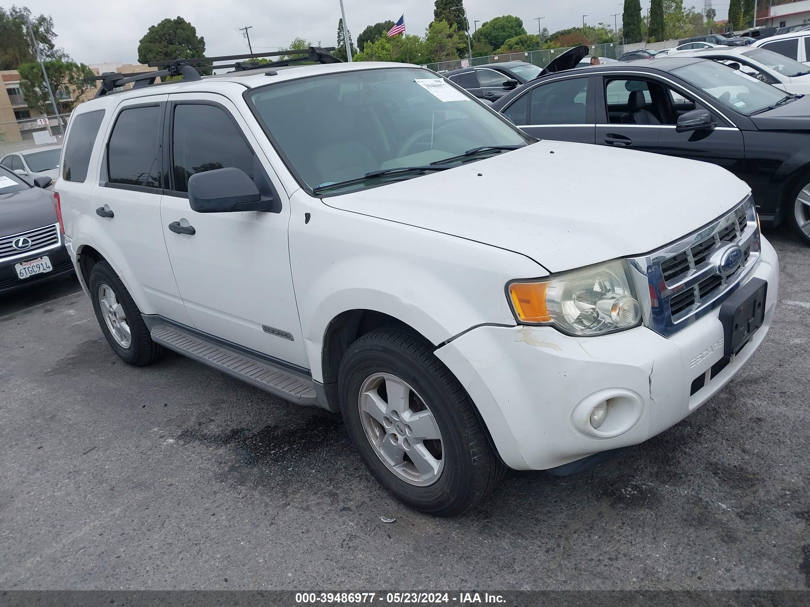 FORD ESCAPE 2008 1fmcu03z48kd86610