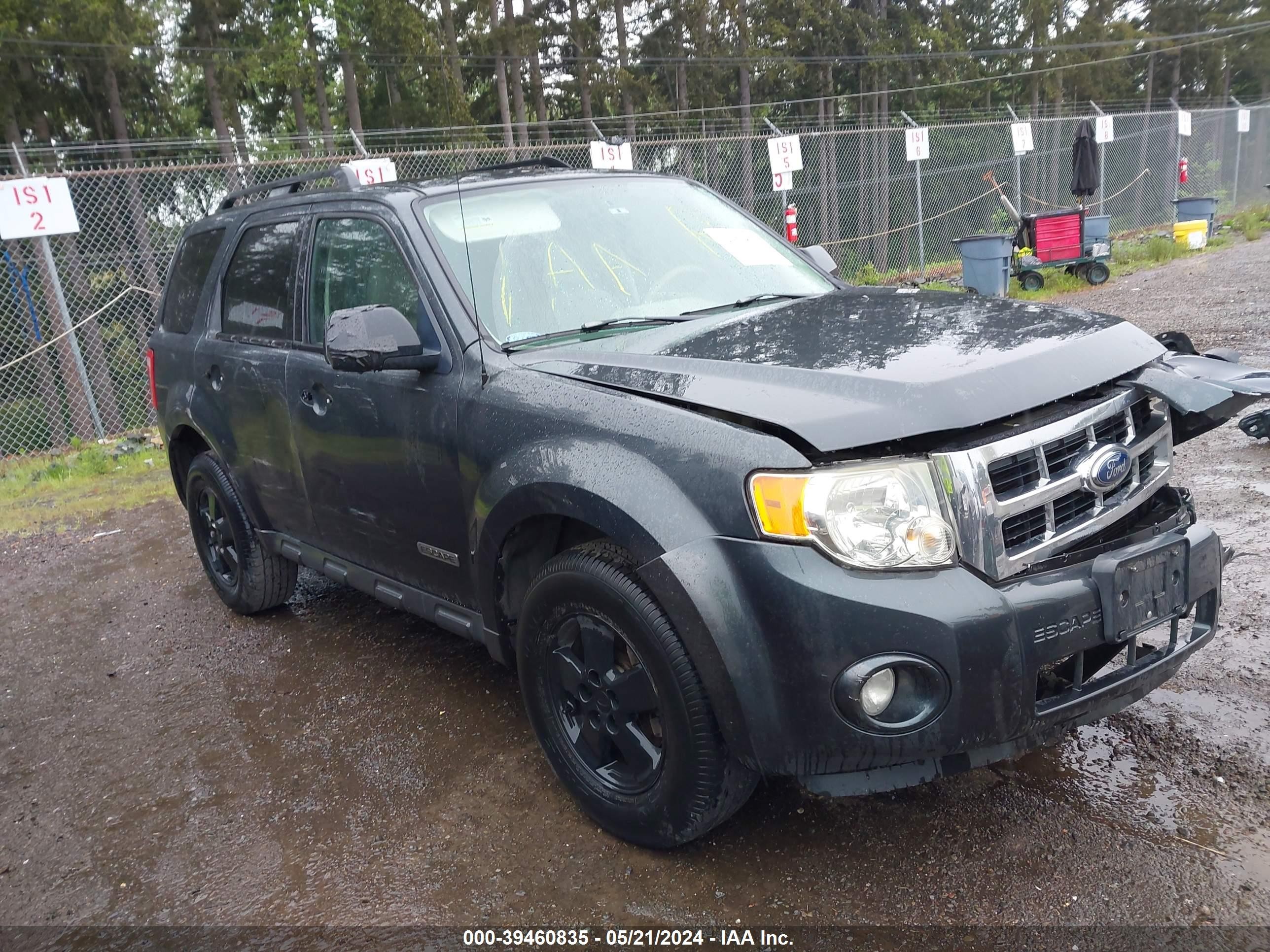 FORD ESCAPE 2008 1fmcu03z58kc41334