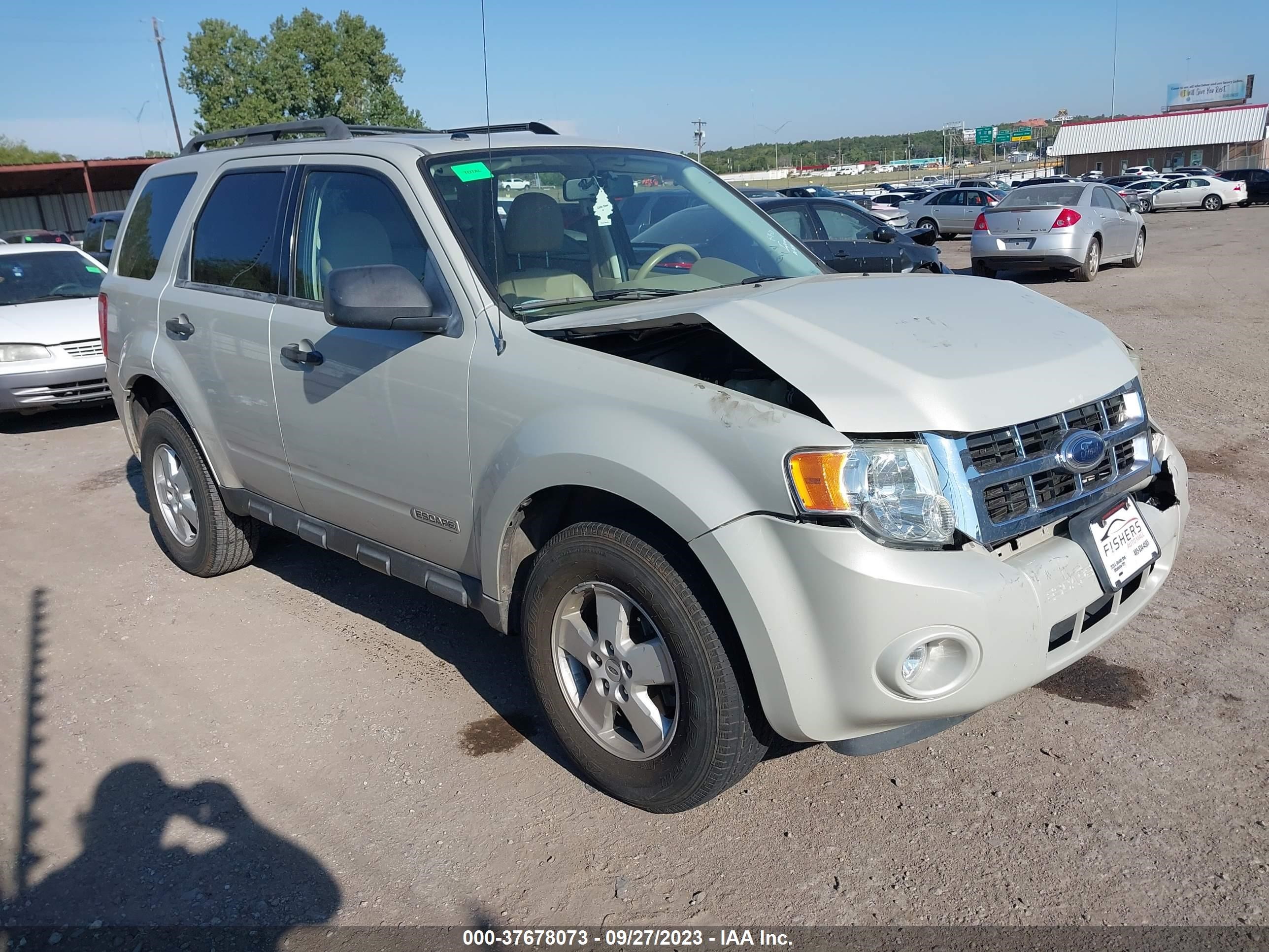 FORD ESCAPE 2008 1fmcu03z68kc93233