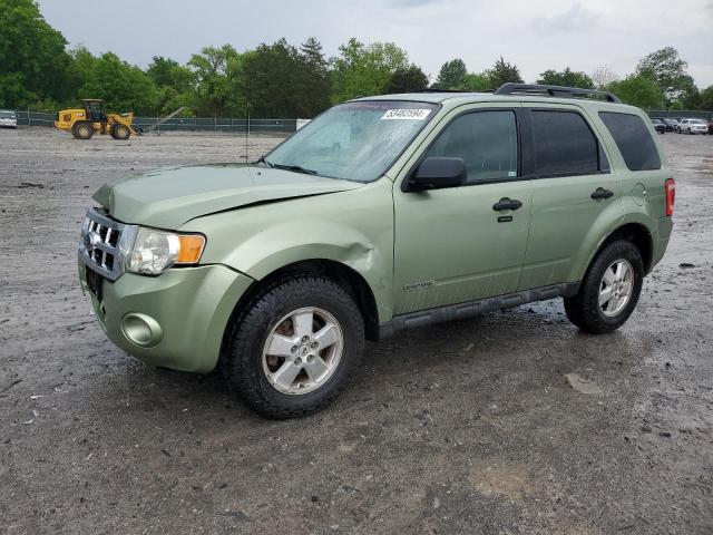 FORD ESCAPE 2008 1fmcu03z78kc16497