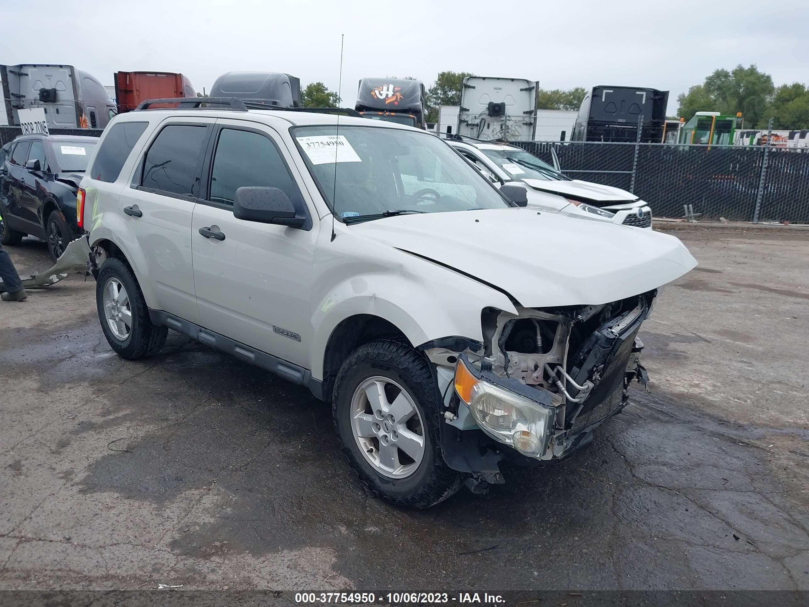 FORD ESCAPE 2008 1fmcu03z78kc25510