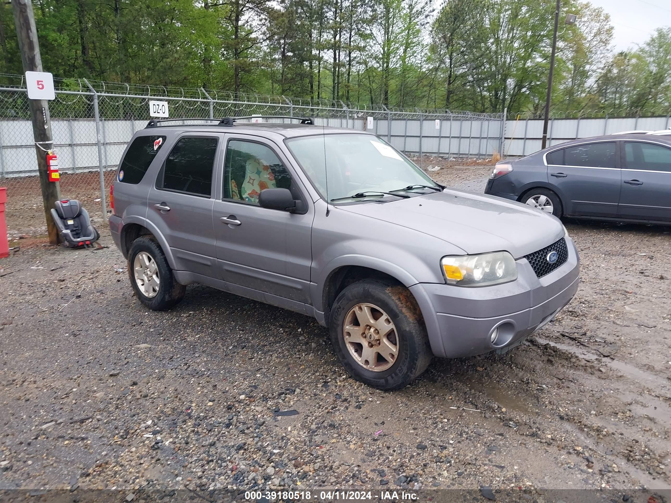 FORD ESCAPE 2007 1fmcu04127ka11306