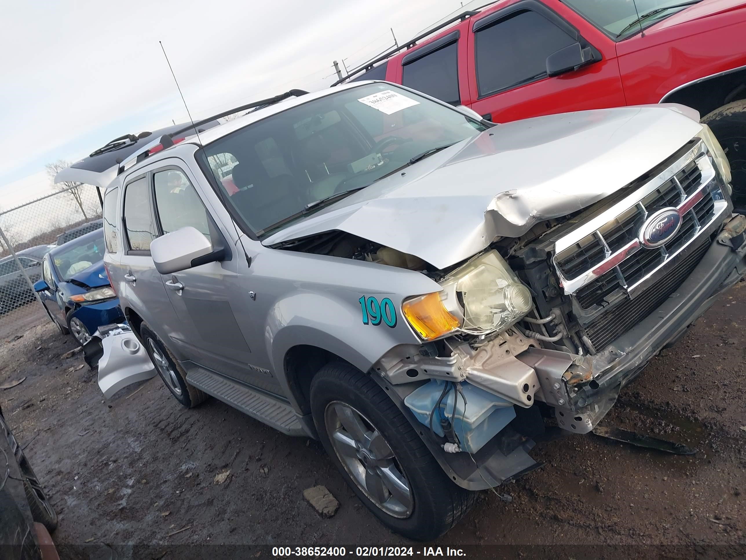 FORD ESCAPE 2008 1fmcu04128ke60714