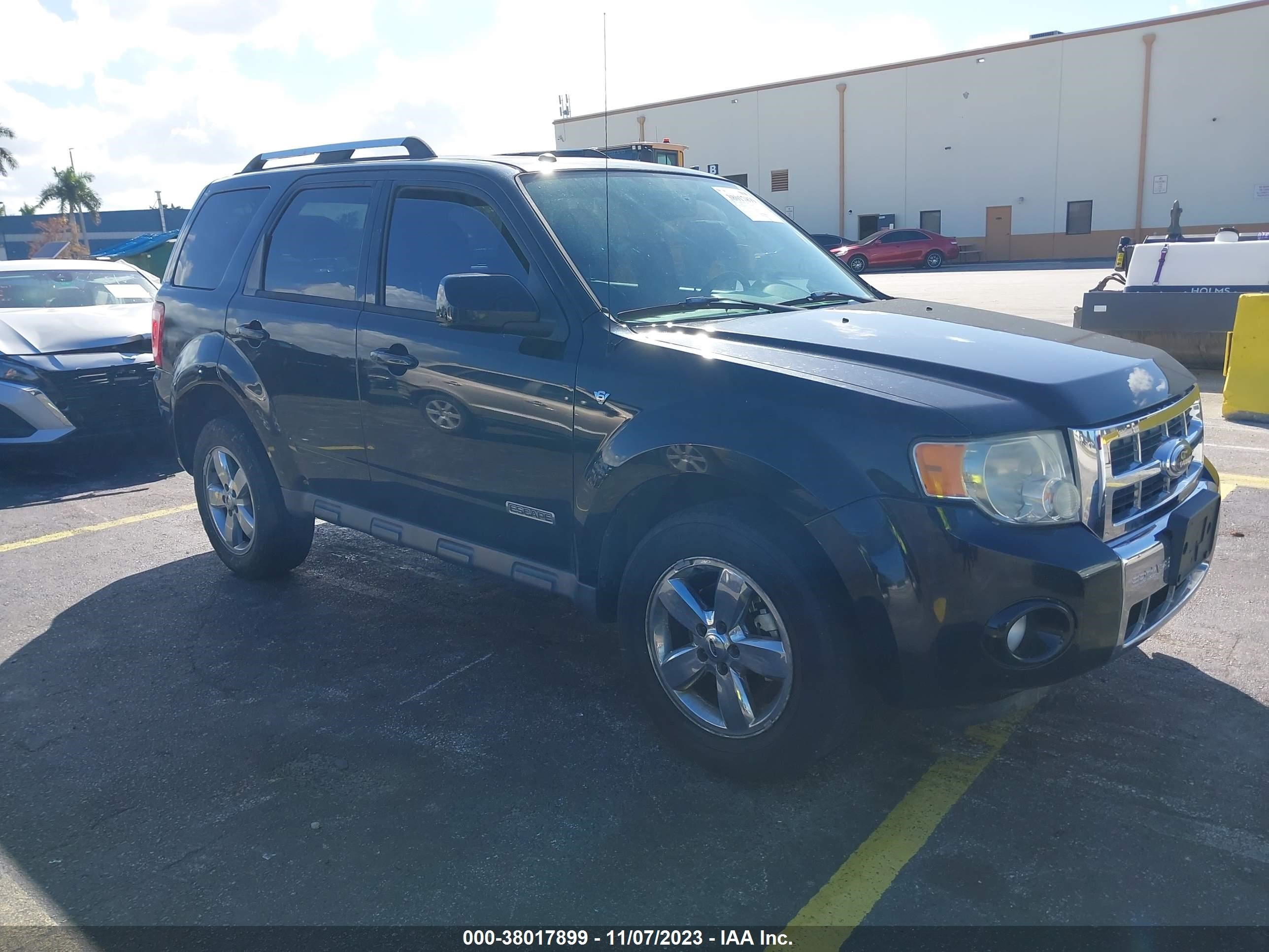 FORD ESCAPE 2008 1fmcu04148kb82978