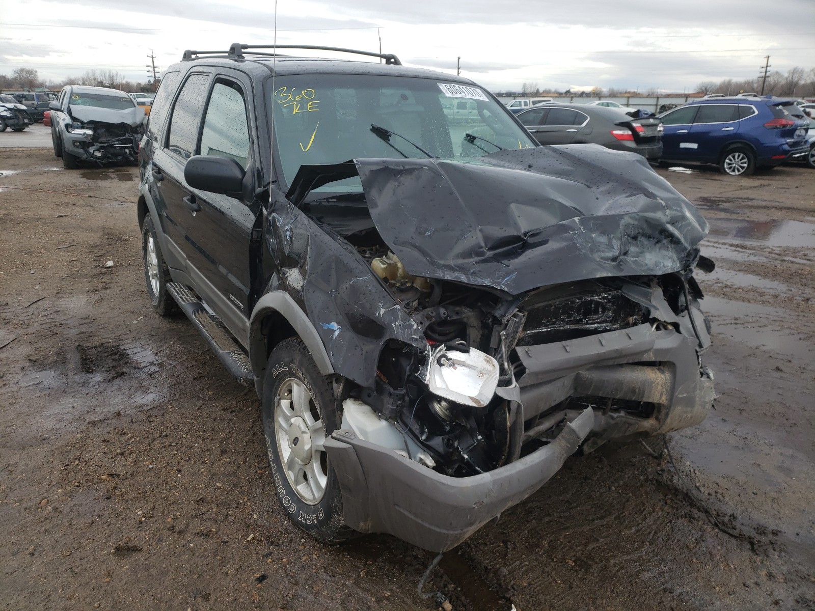 FORD ESCAPE XLT 2002 1fmcu04152ka50707