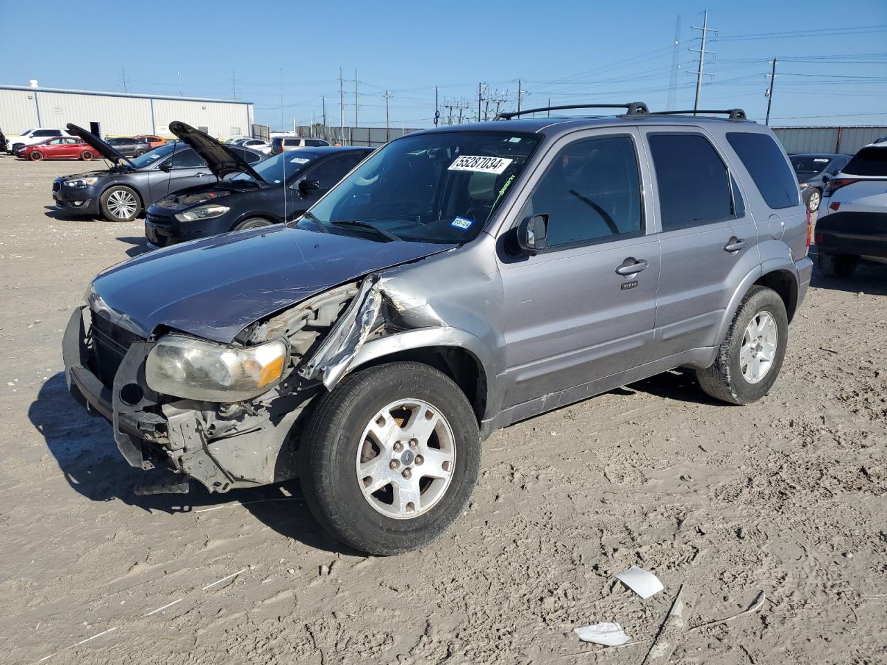 FORD ESCAPE 2007 1fmcu04167kb90790