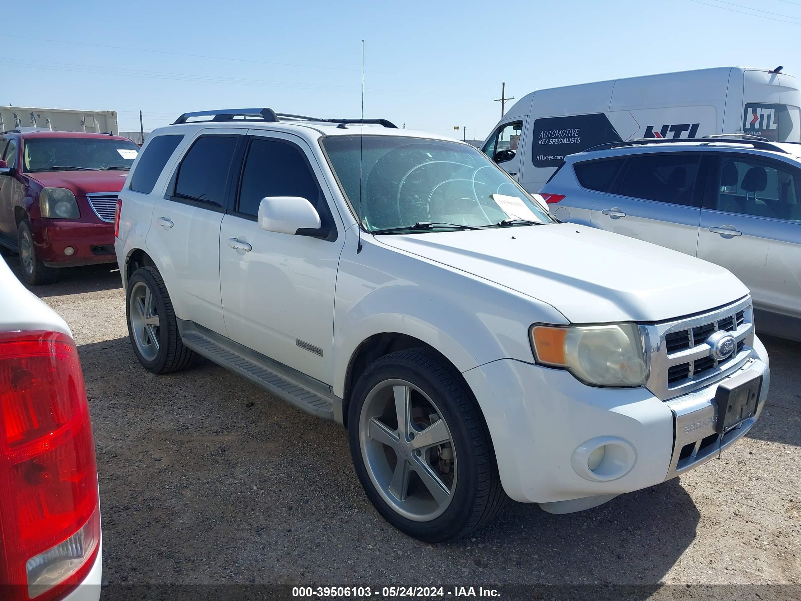 FORD ESCAPE 2008 1fmcu04168kb25391