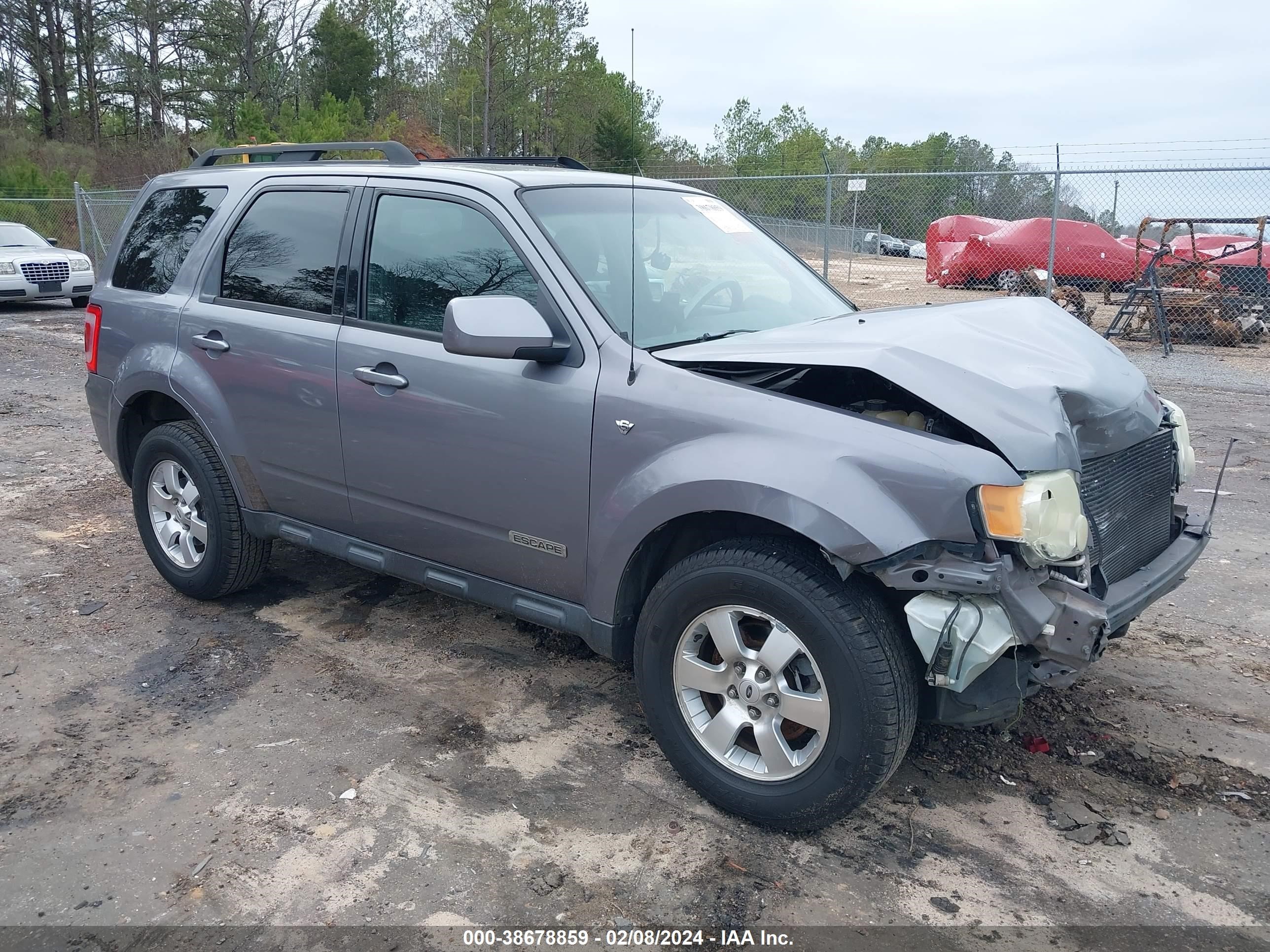 FORD ESCAPE 2008 1fmcu04178kb25173