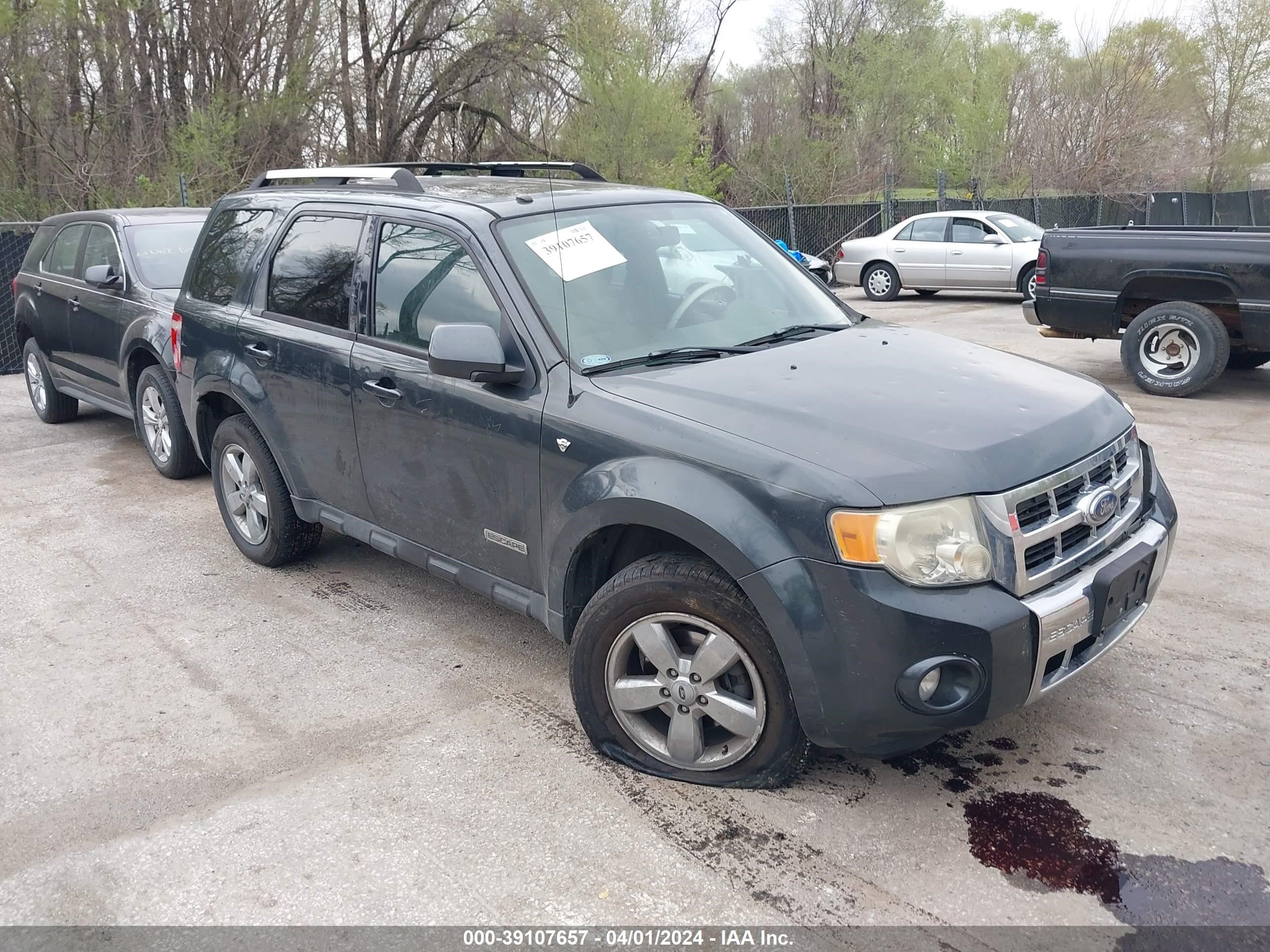 FORD ESCAPE 2008 1fmcu04188kb43066