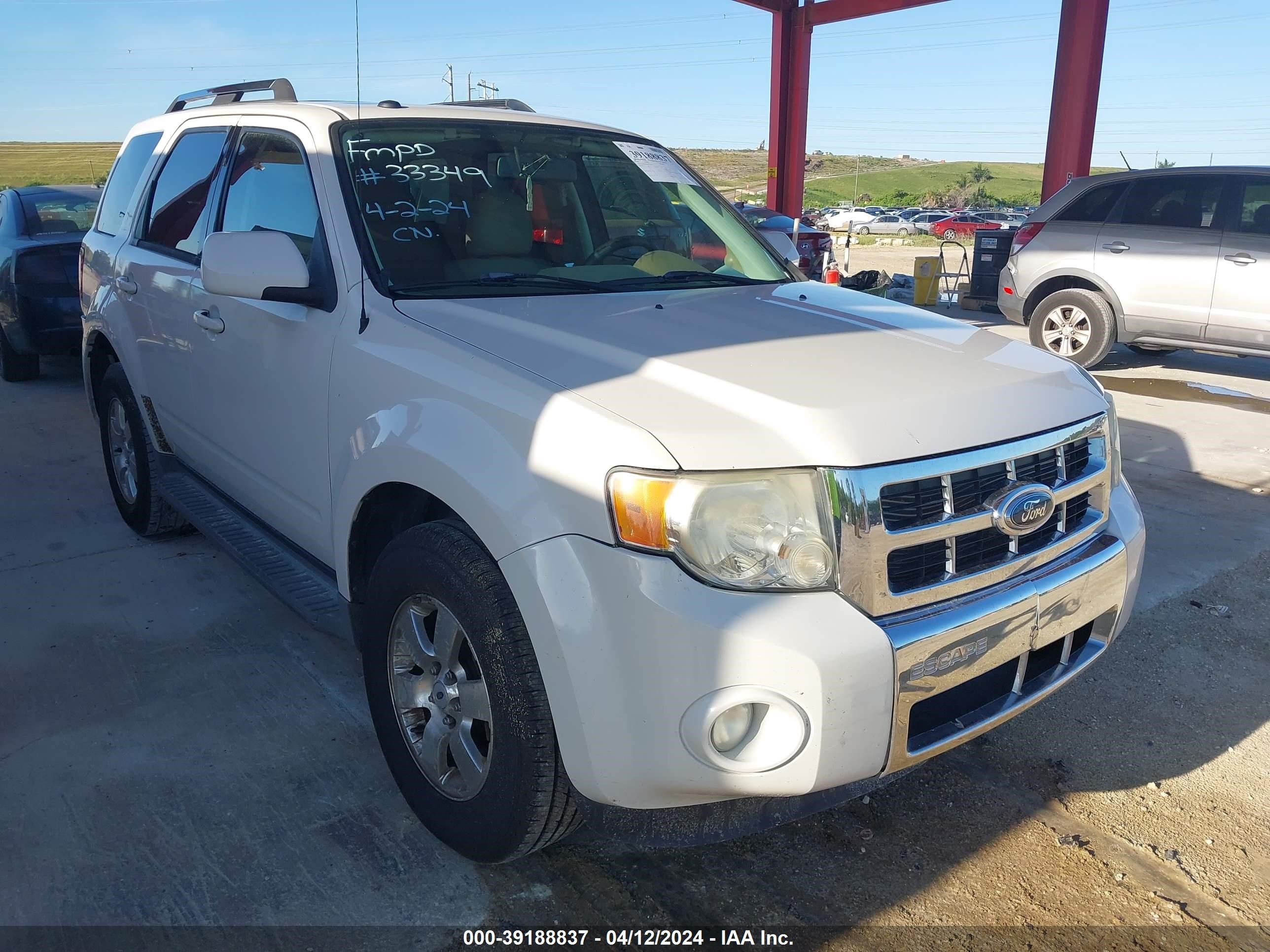 FORD ESCAPE 2009 1fmcu04g99kc26205