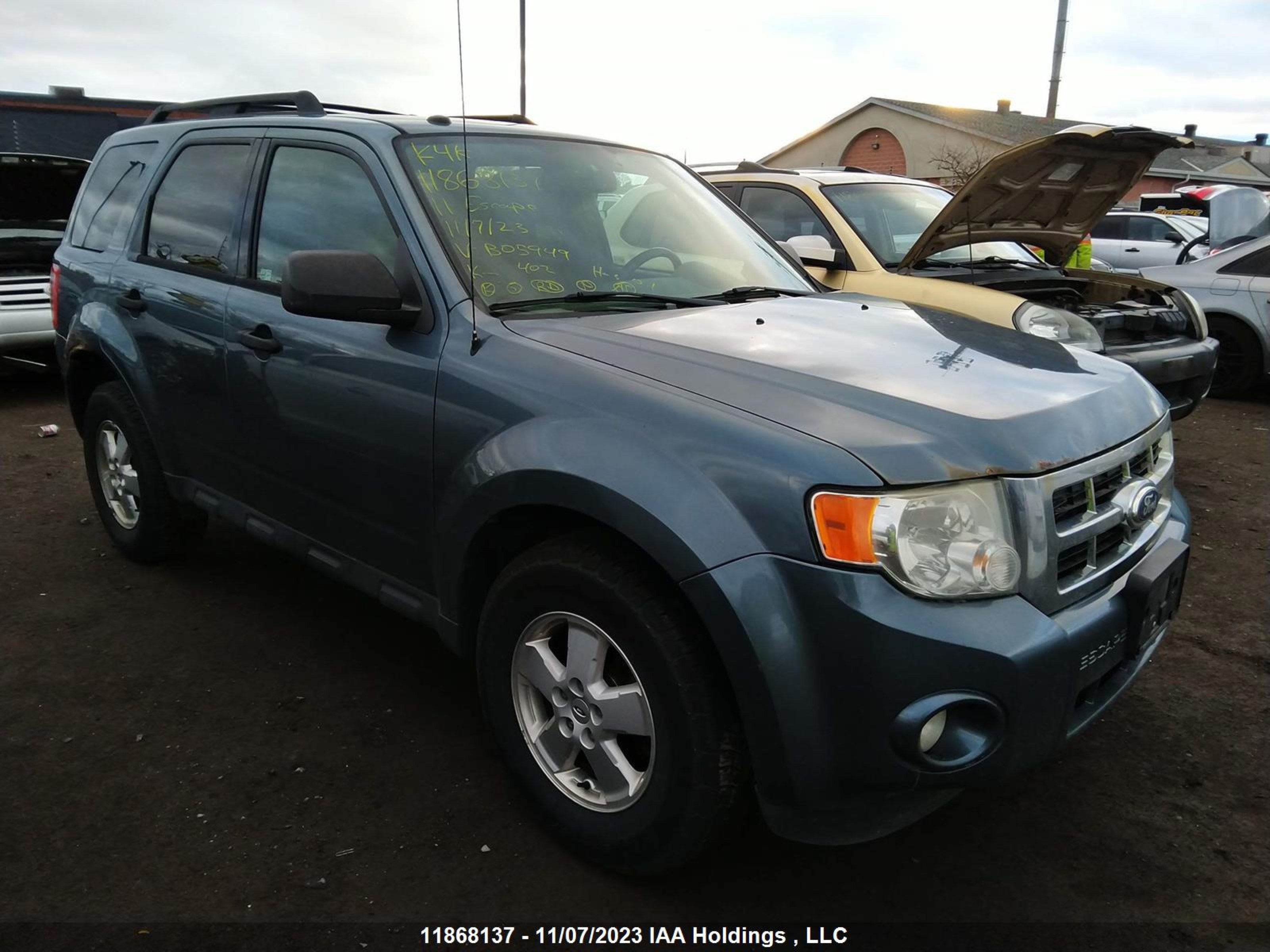 FORD ESCAPE 2011 1fmcu0d73bkb05949