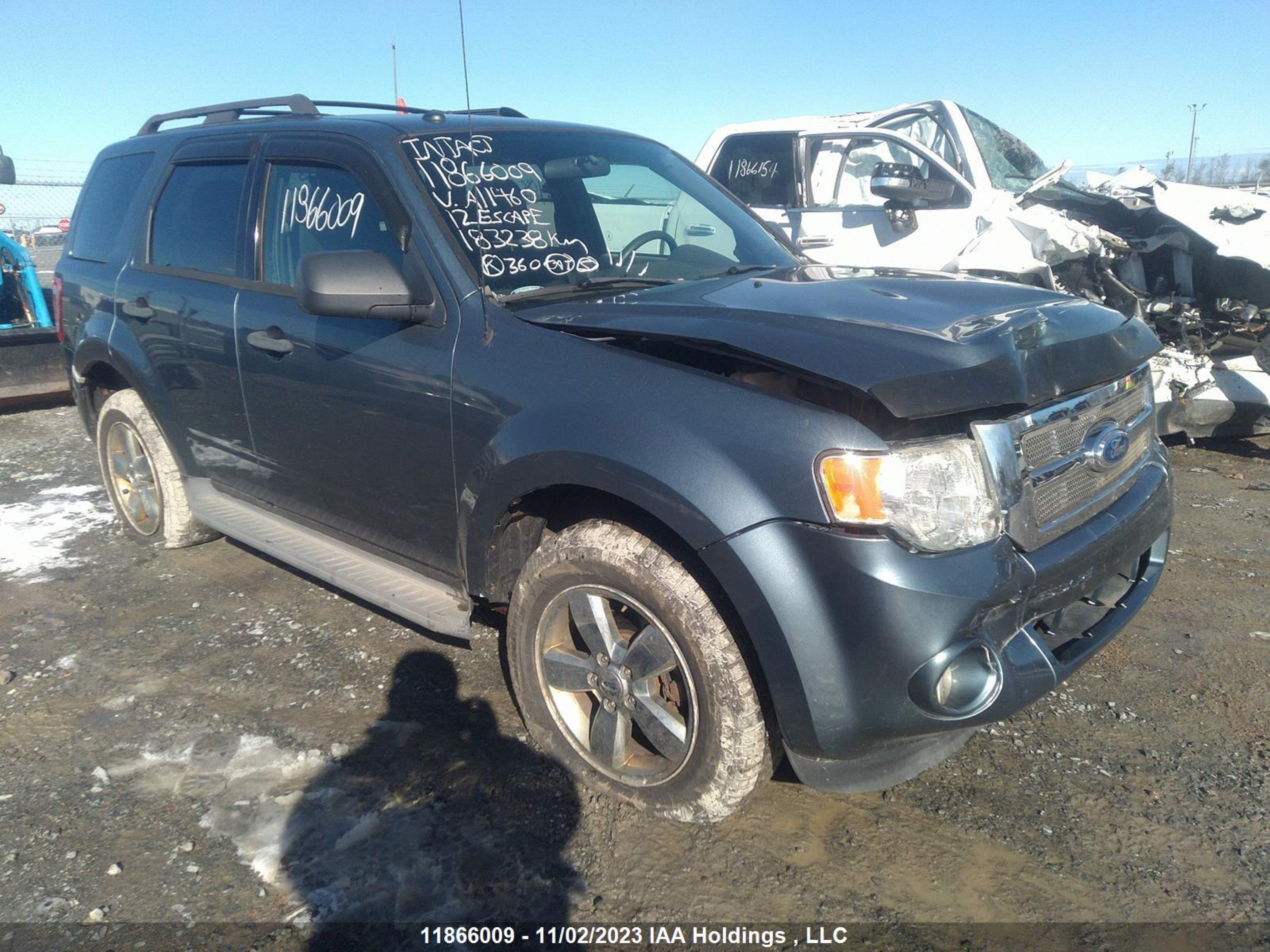 FORD ESCAPE 2012 1fmcu0d73cka11460