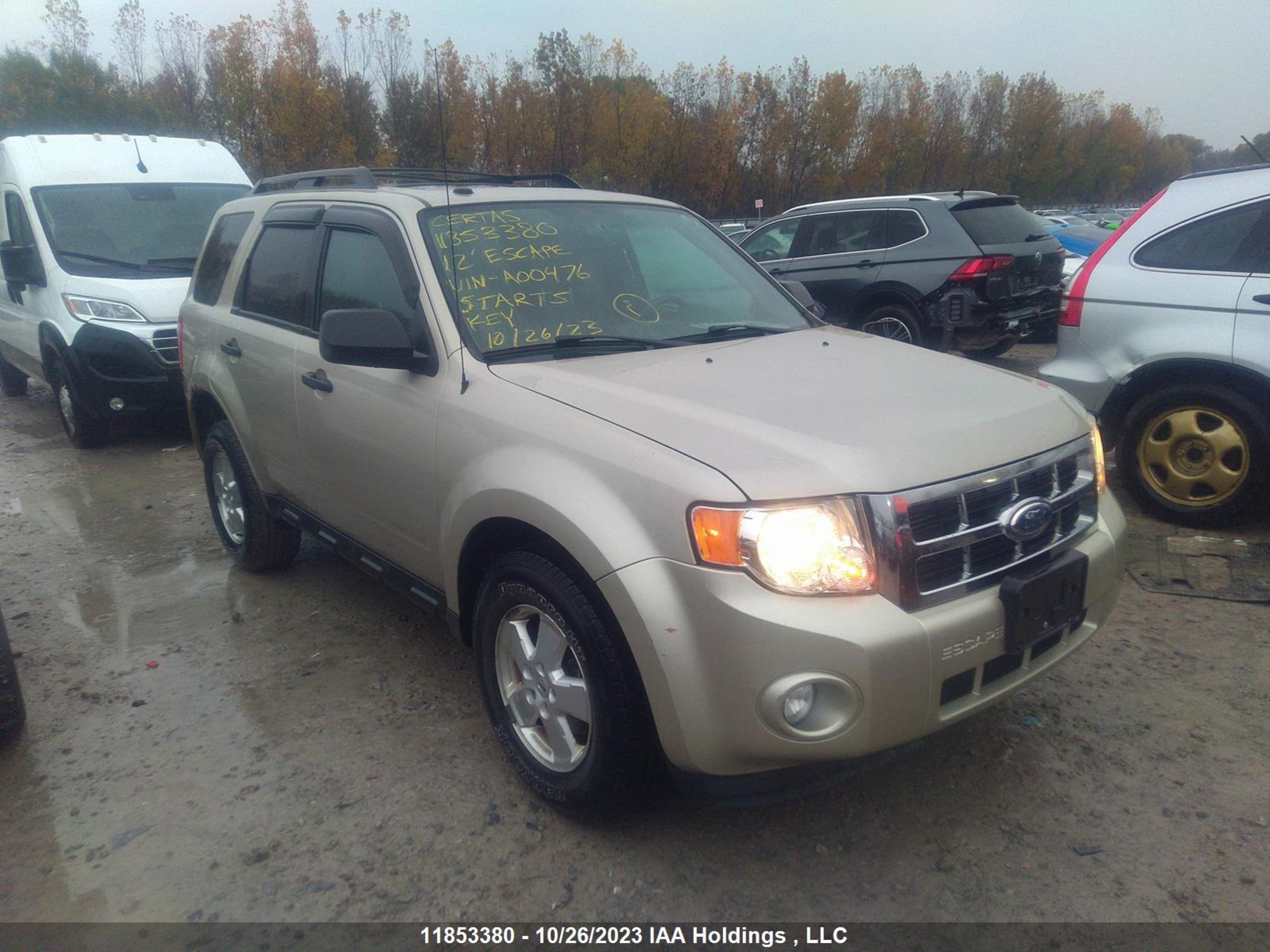 FORD ESCAPE 2012 1fmcu0d77cka00476