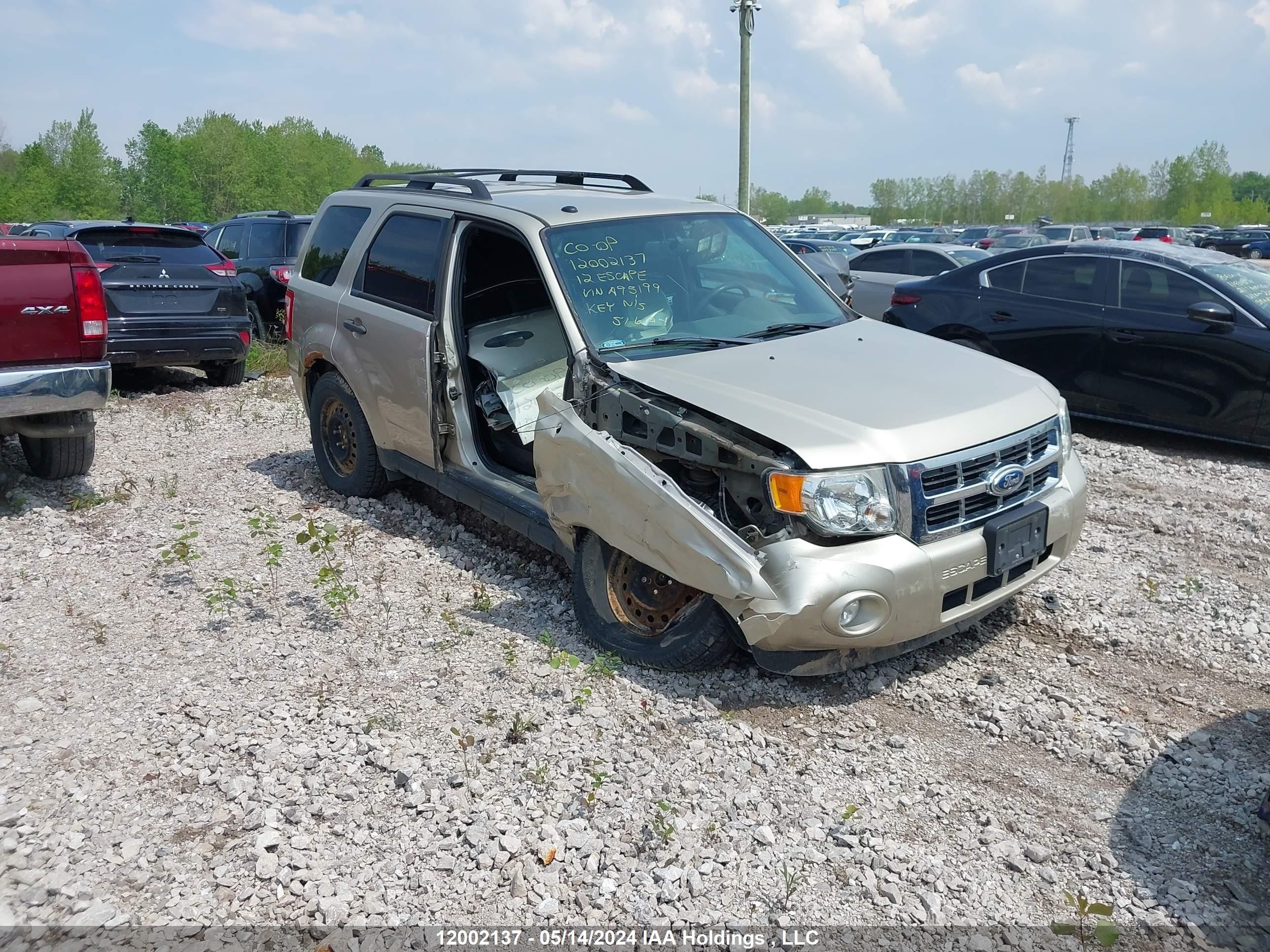 FORD ESCAPE 2012 1fmcu0d79cka95199