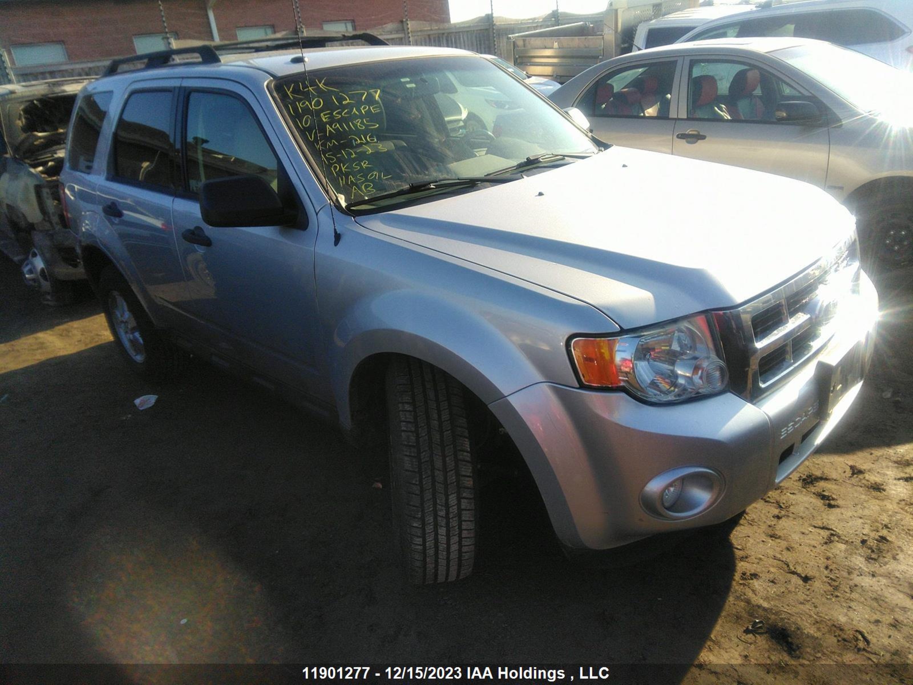 FORD ESCAPE 2010 1fmcu0dg4aka91185