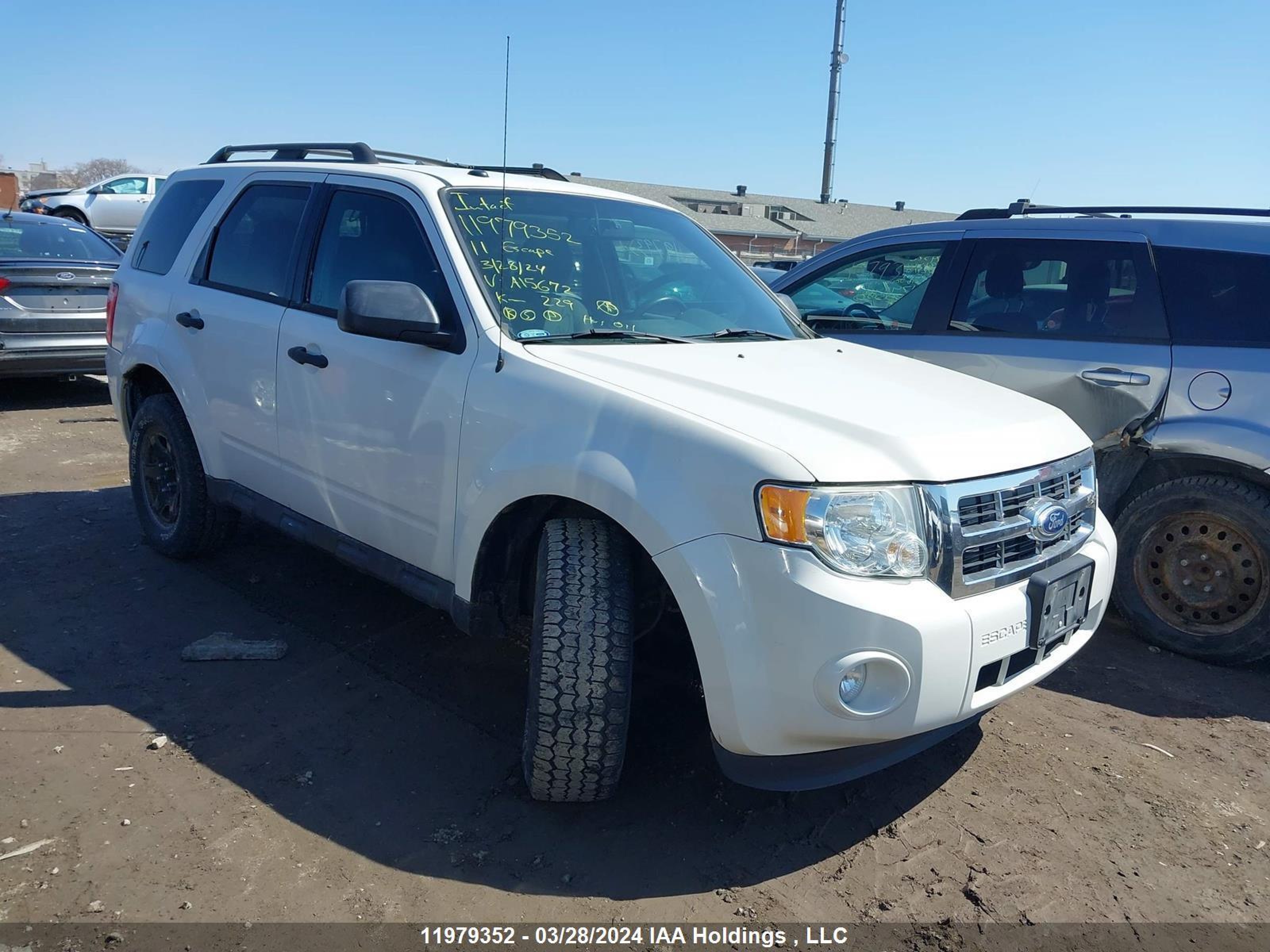 FORD ESCAPE 2011 1fmcu0dg7bka15672