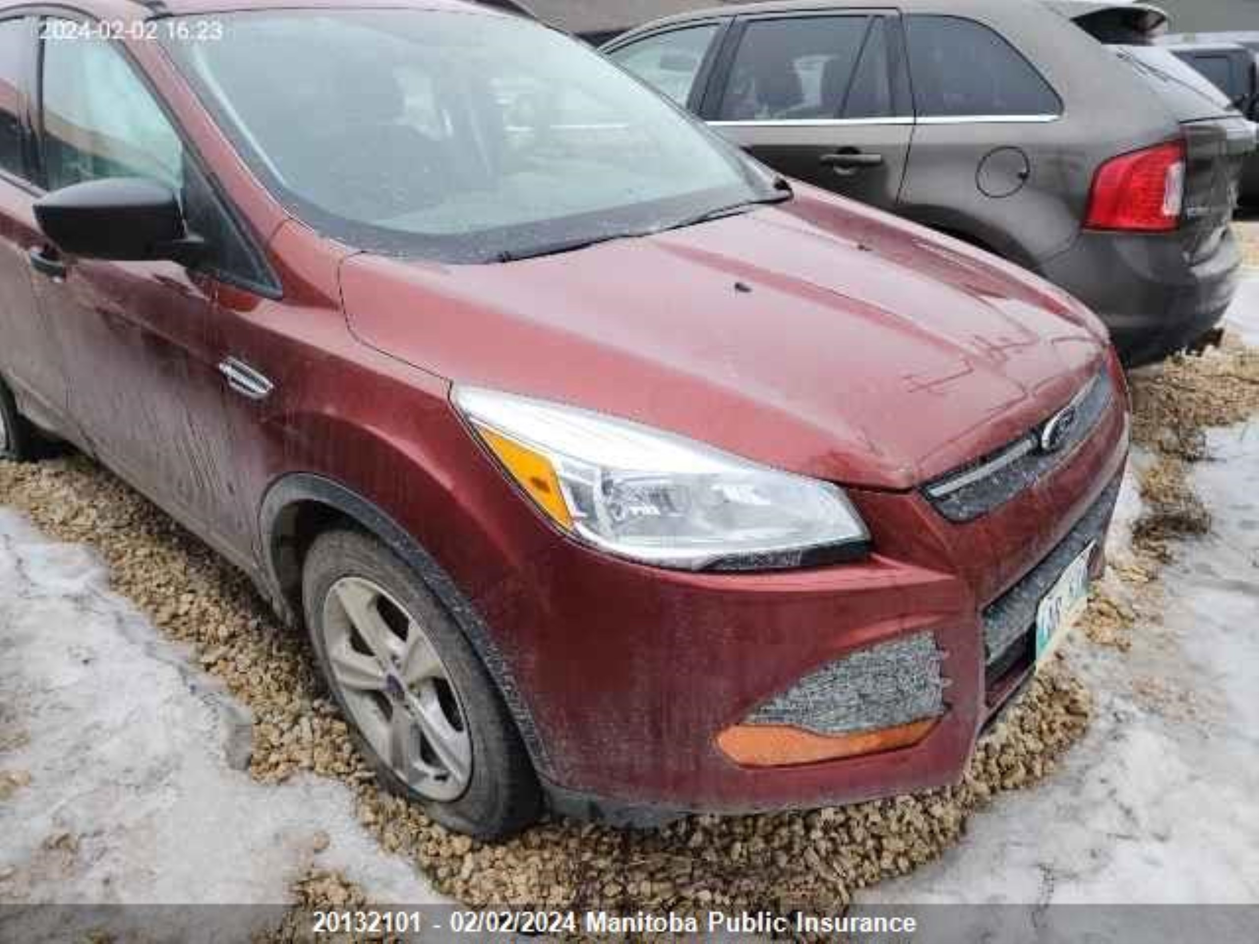 FORD ESCAPE 2015 1fmcu0f73fua84074