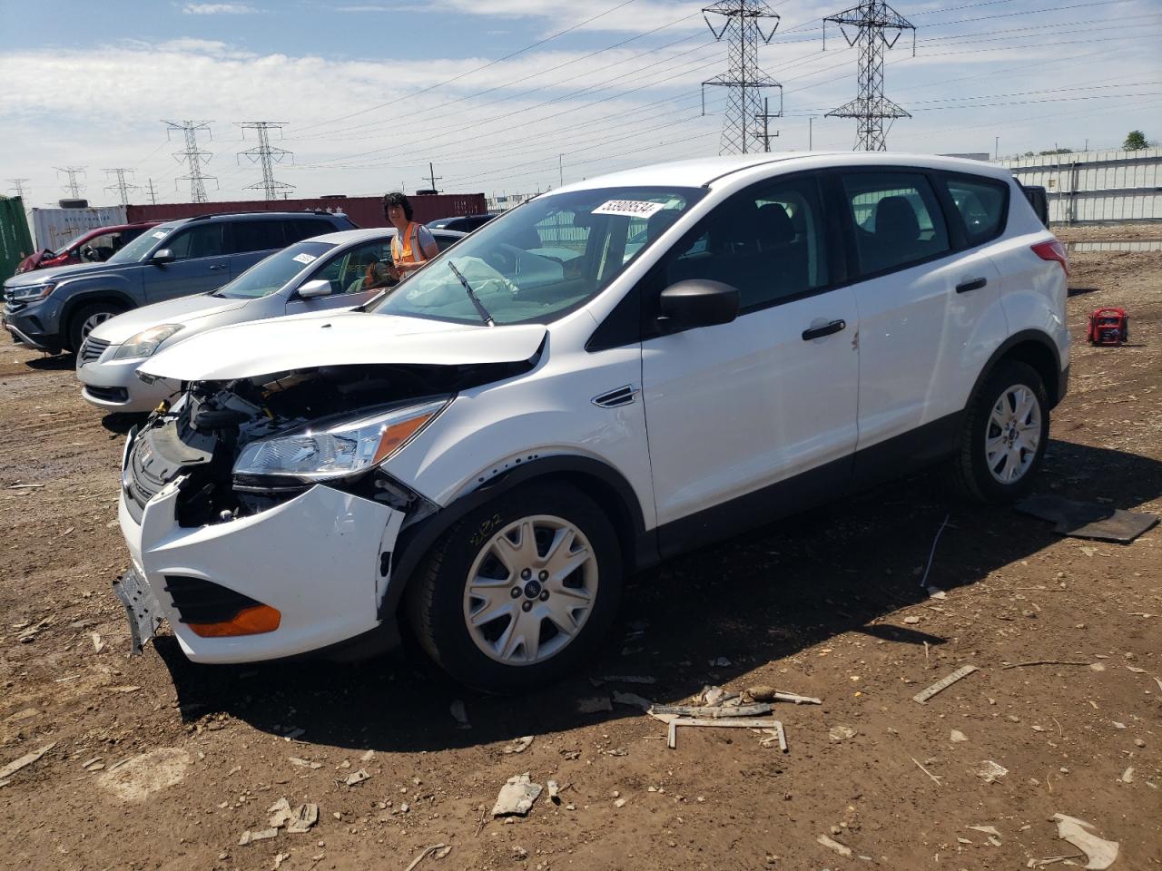 FORD ESCAPE 2015 1fmcu0f77fub57950