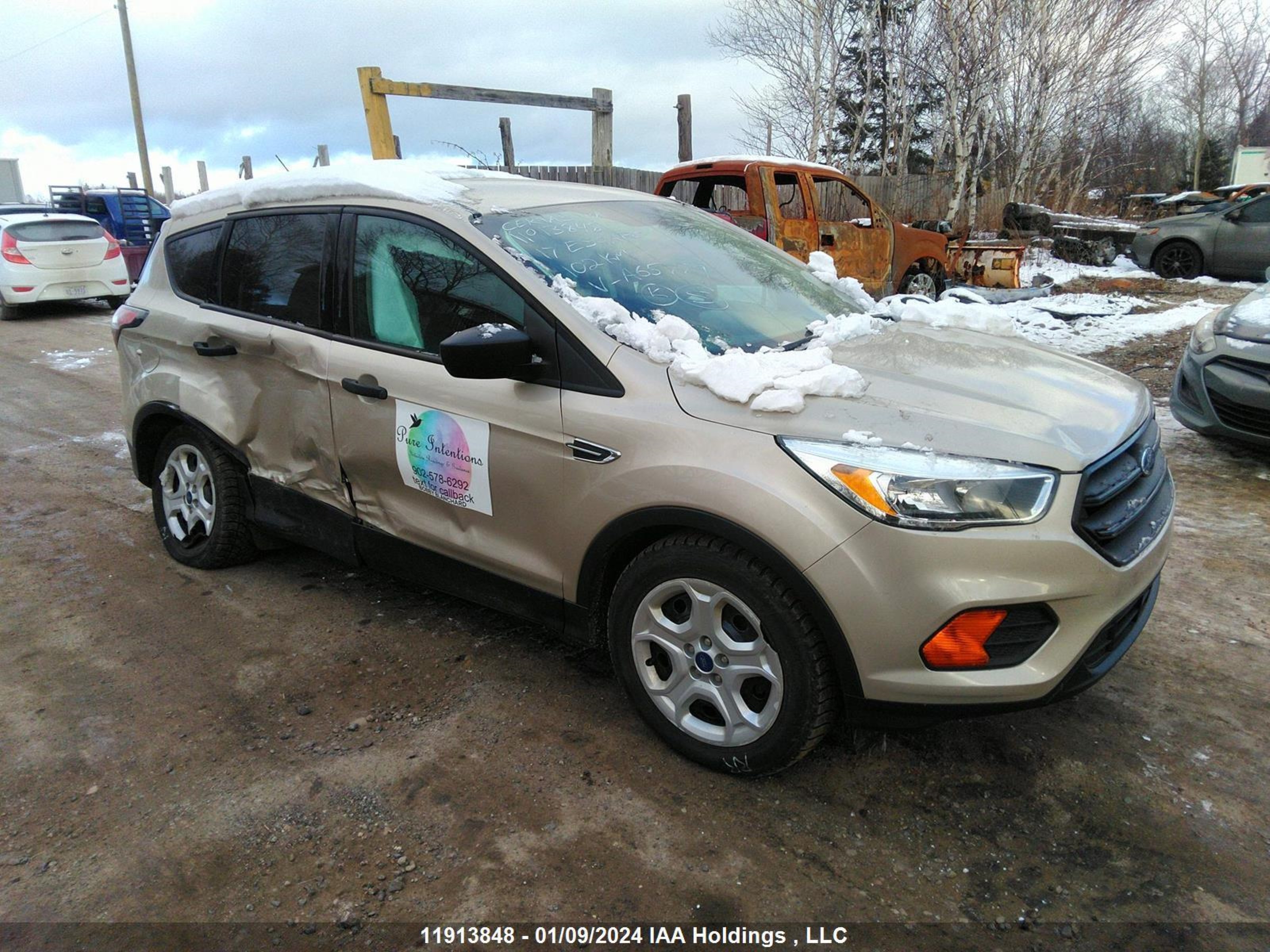 FORD ESCAPE 2017 1fmcu0f78hua65779