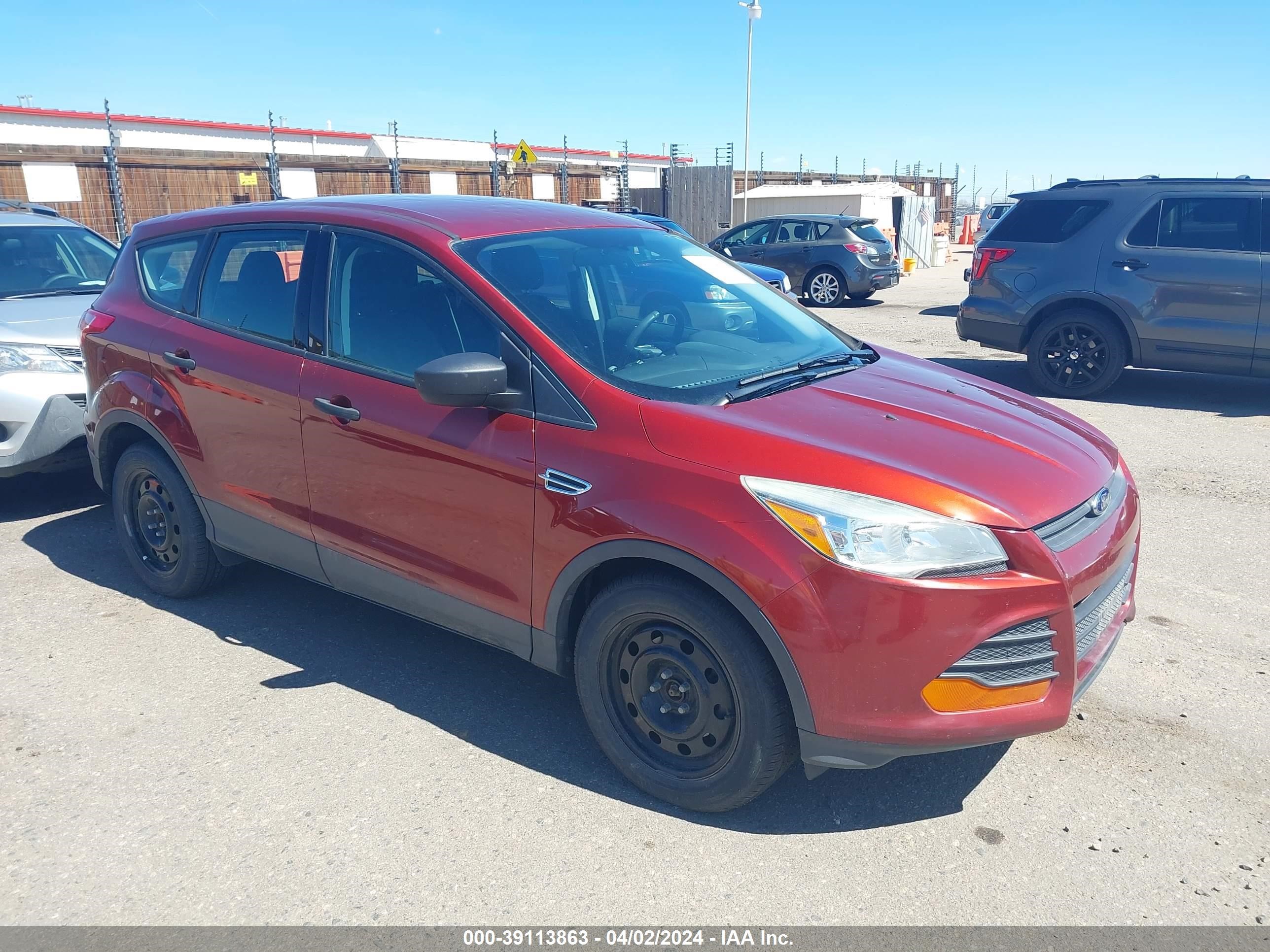 FORD ESCAPE 2014 1fmcu0f7xeud17298