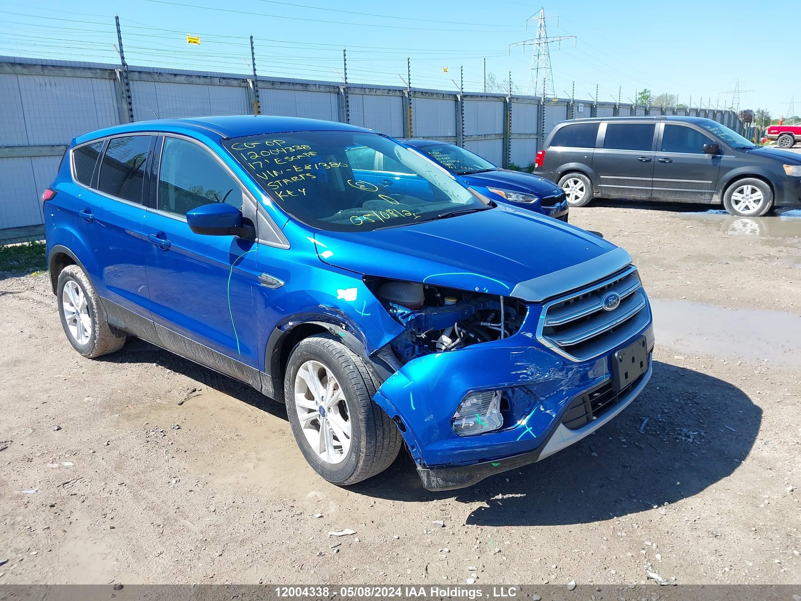 FORD ESCAPE 2017 1fmcu0gd2hue81380