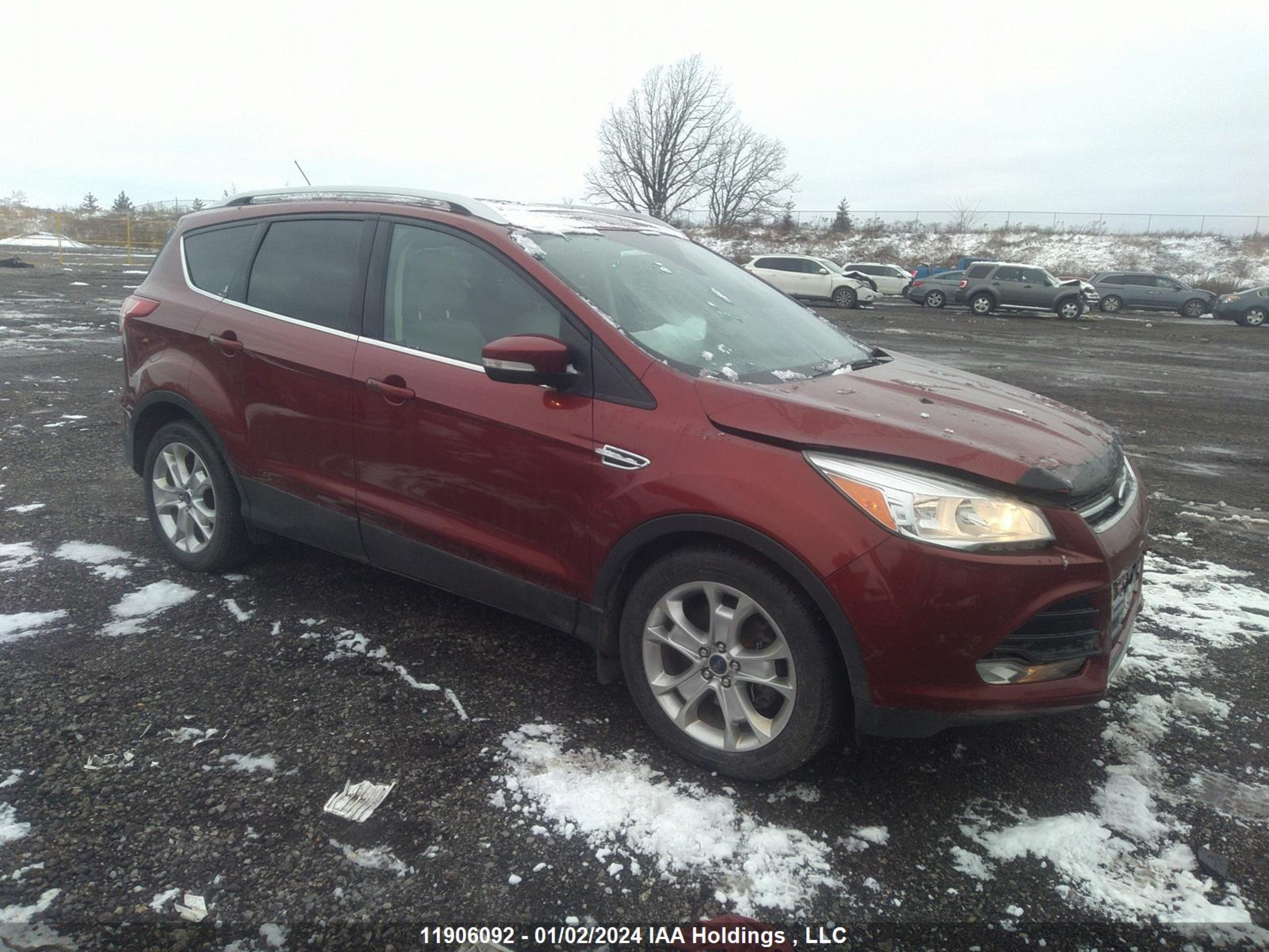 FORD ESCAPE 2015 1fmcu0j90fub75649