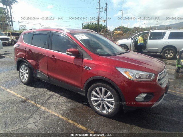 FORD ESCAPE 2017 1fmcu0j92hud42791