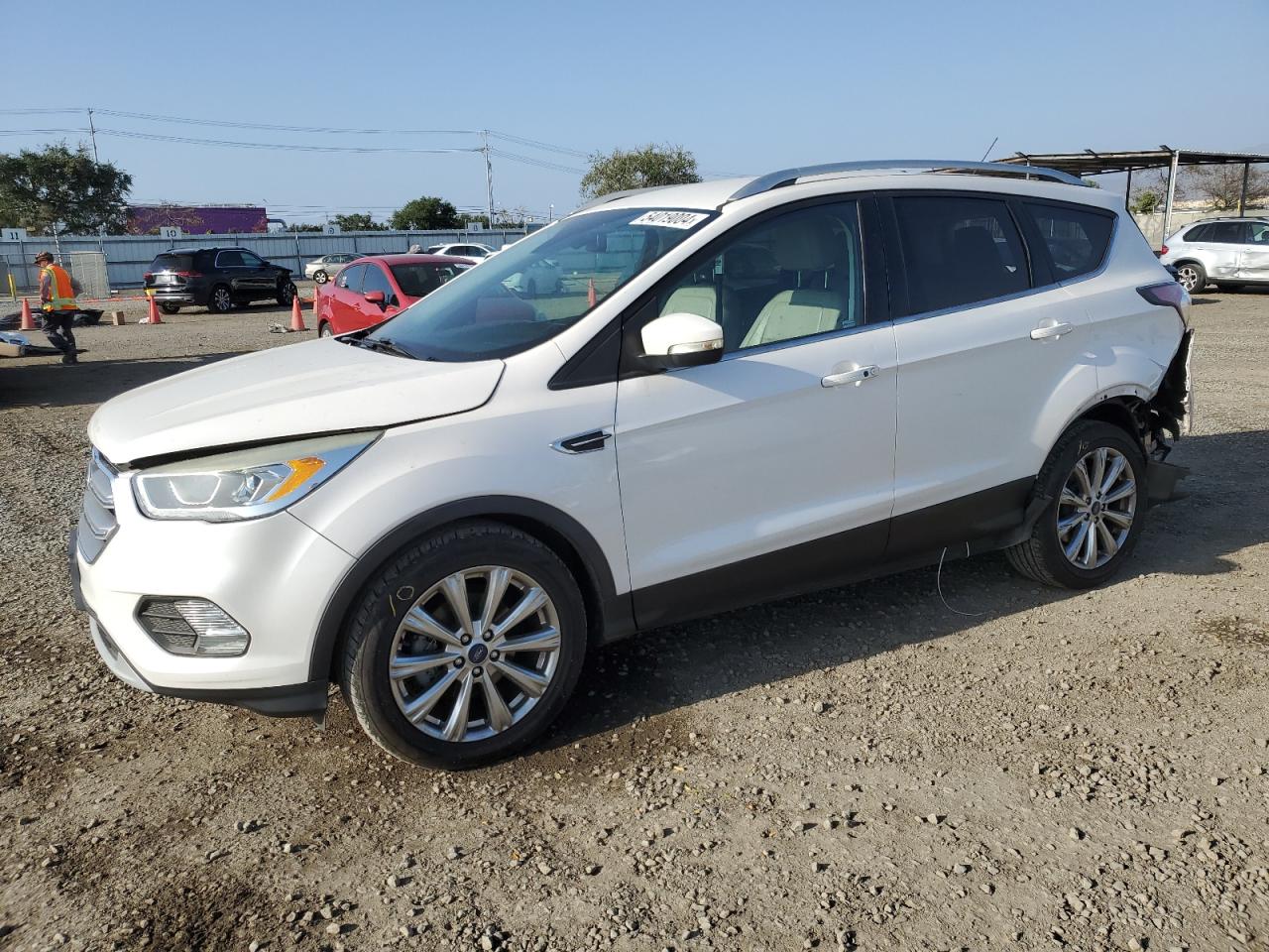 FORD ESCAPE 2017 1fmcu0jd8hub16078