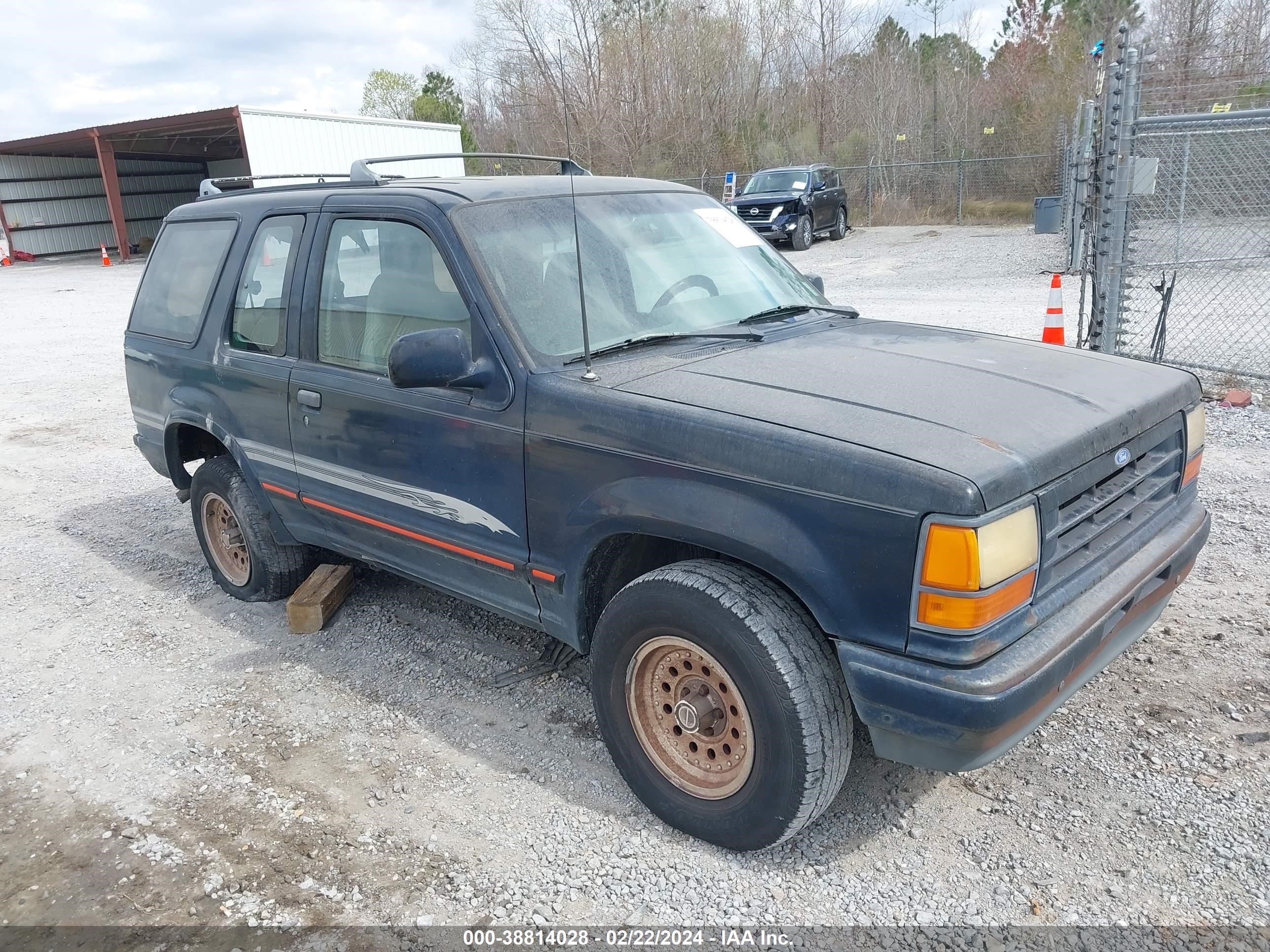 FORD EXPLORER 1991 1fmcu22x5mua93146