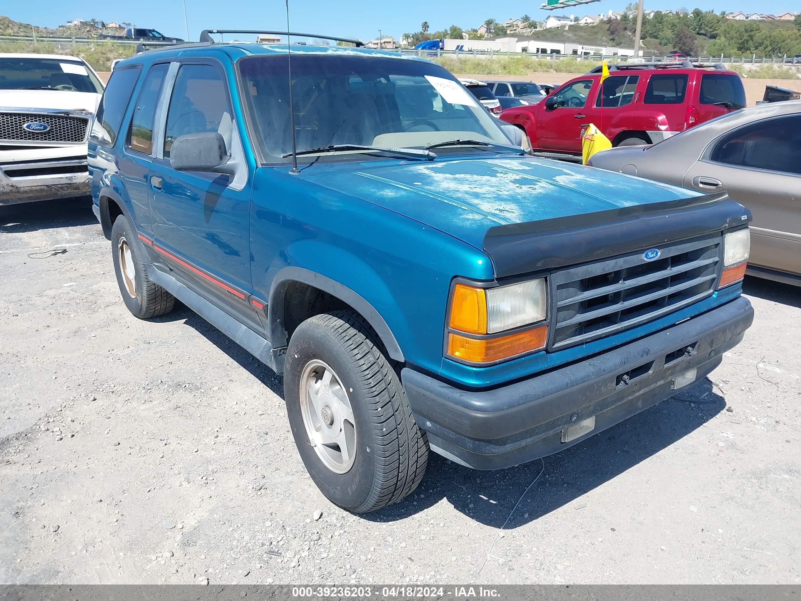 FORD EXPLORER 1993 1fmcu24x5pud12804