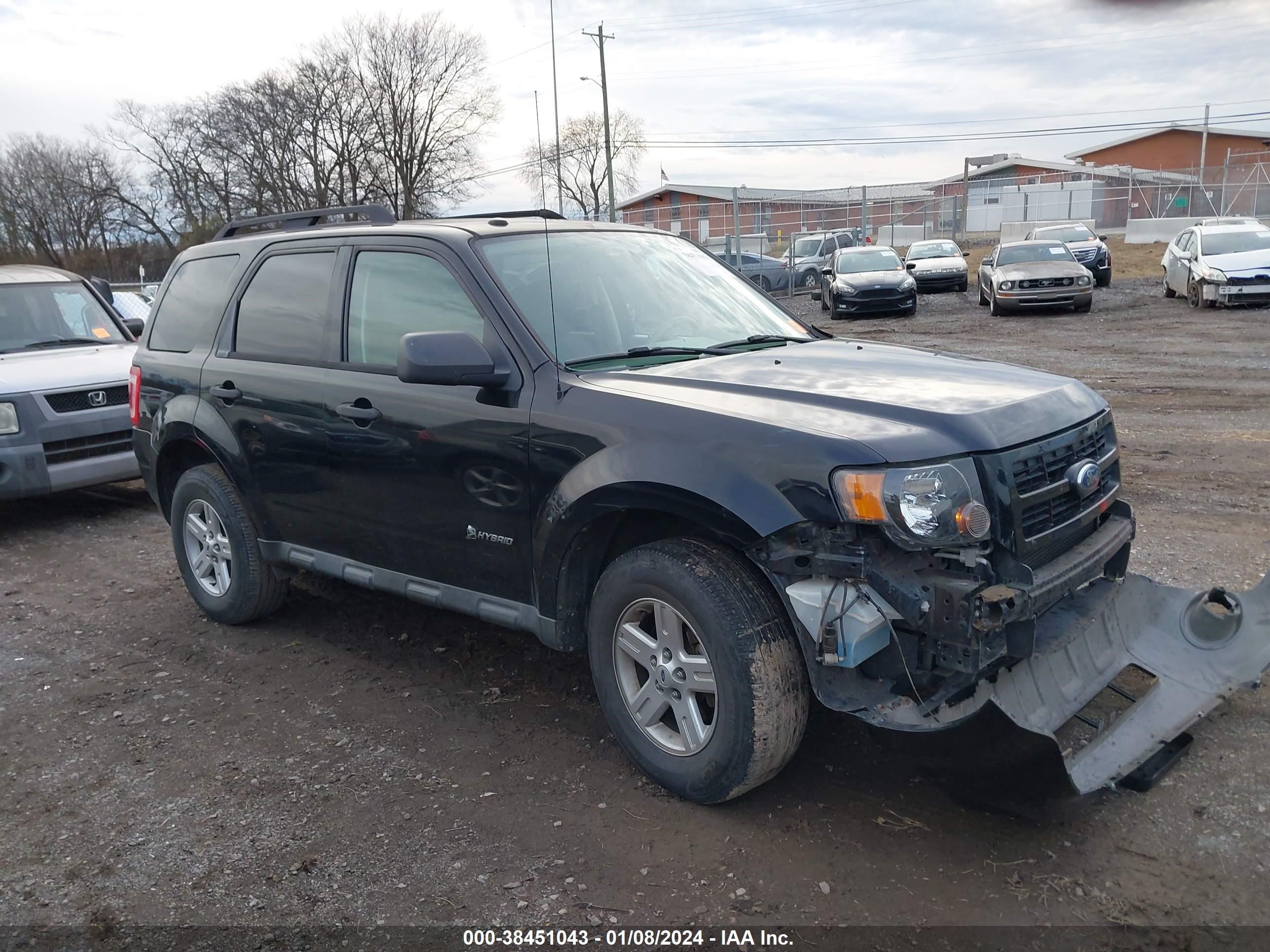 FORD ESCAPE 2009 1fmcu49319kd10449