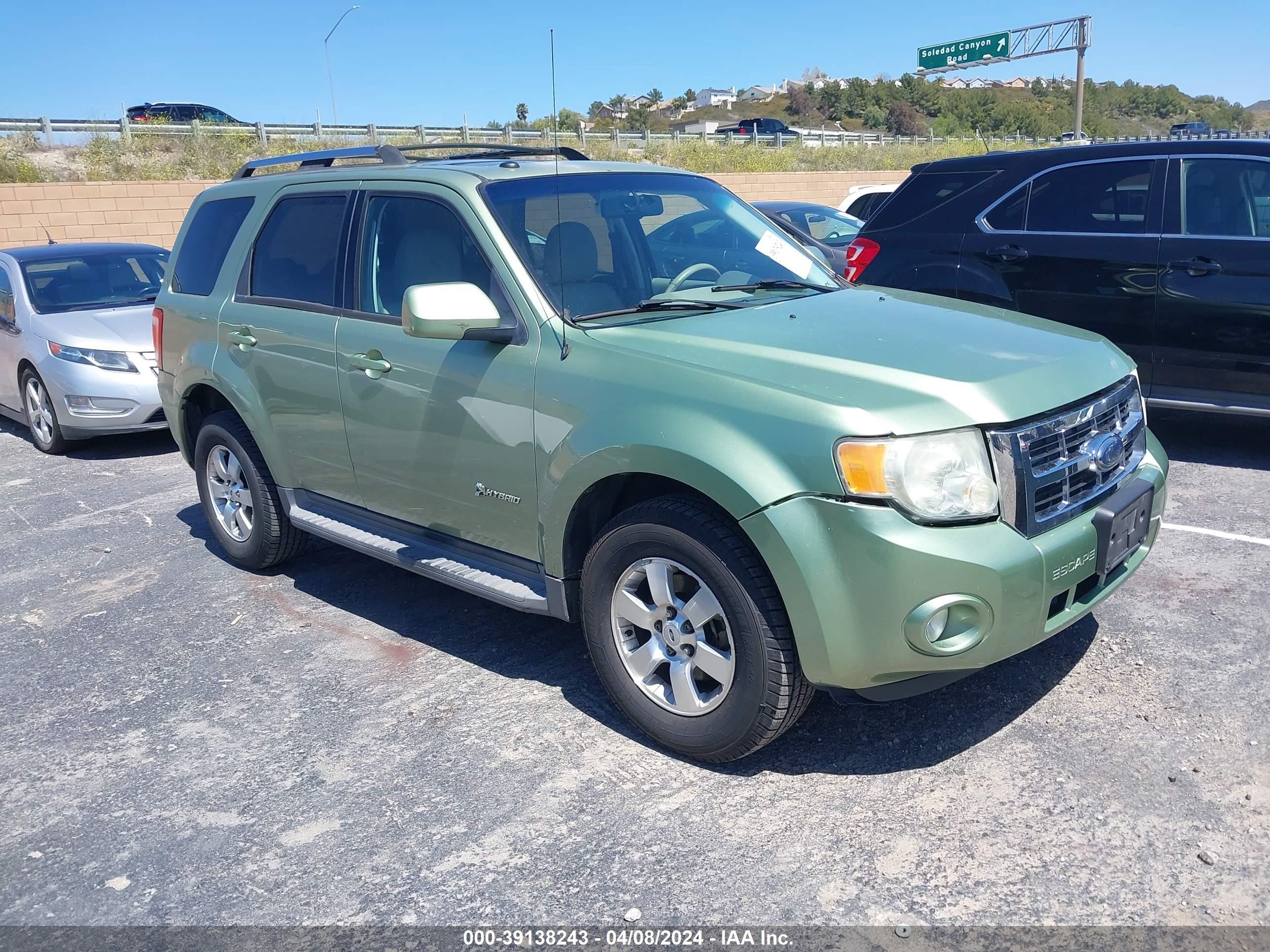 FORD ESCAPE 2009 1fmcu49359ka51223