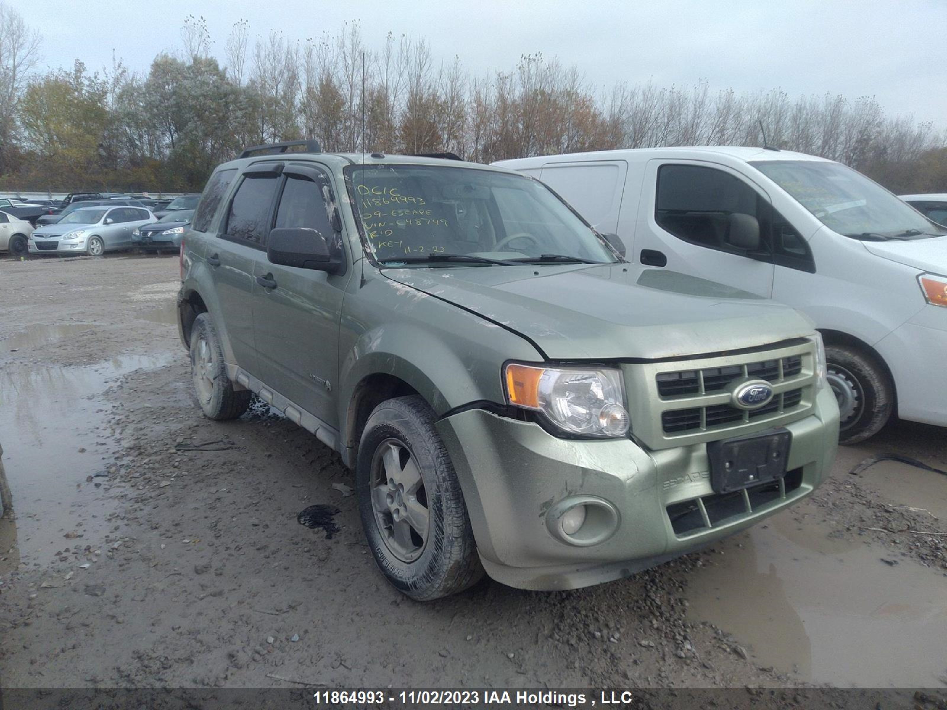 FORD ESCAPE 2009 1fmcu49399kc48749