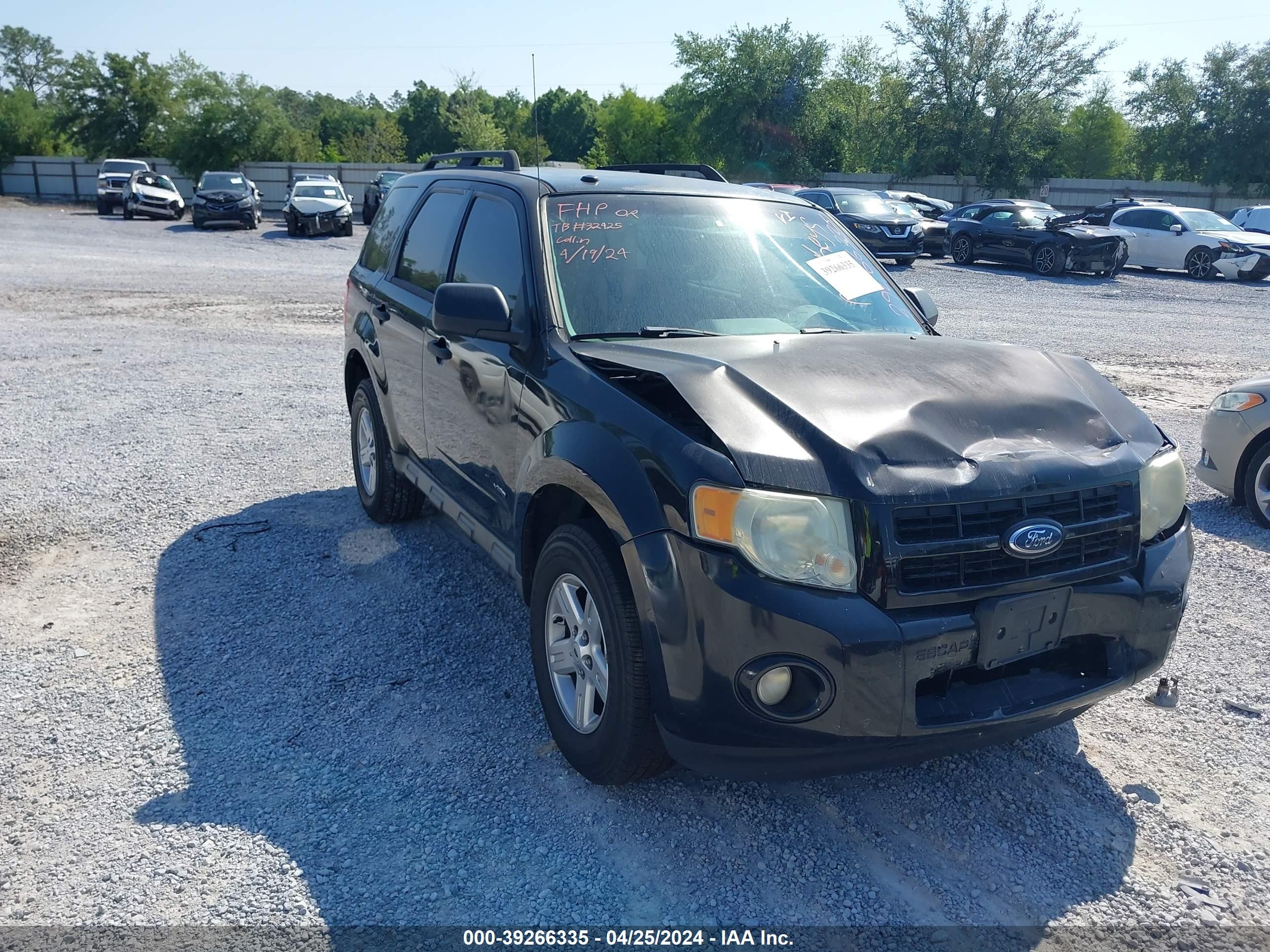 FORD ESCAPE 2009 1fmcu493x9kd10885