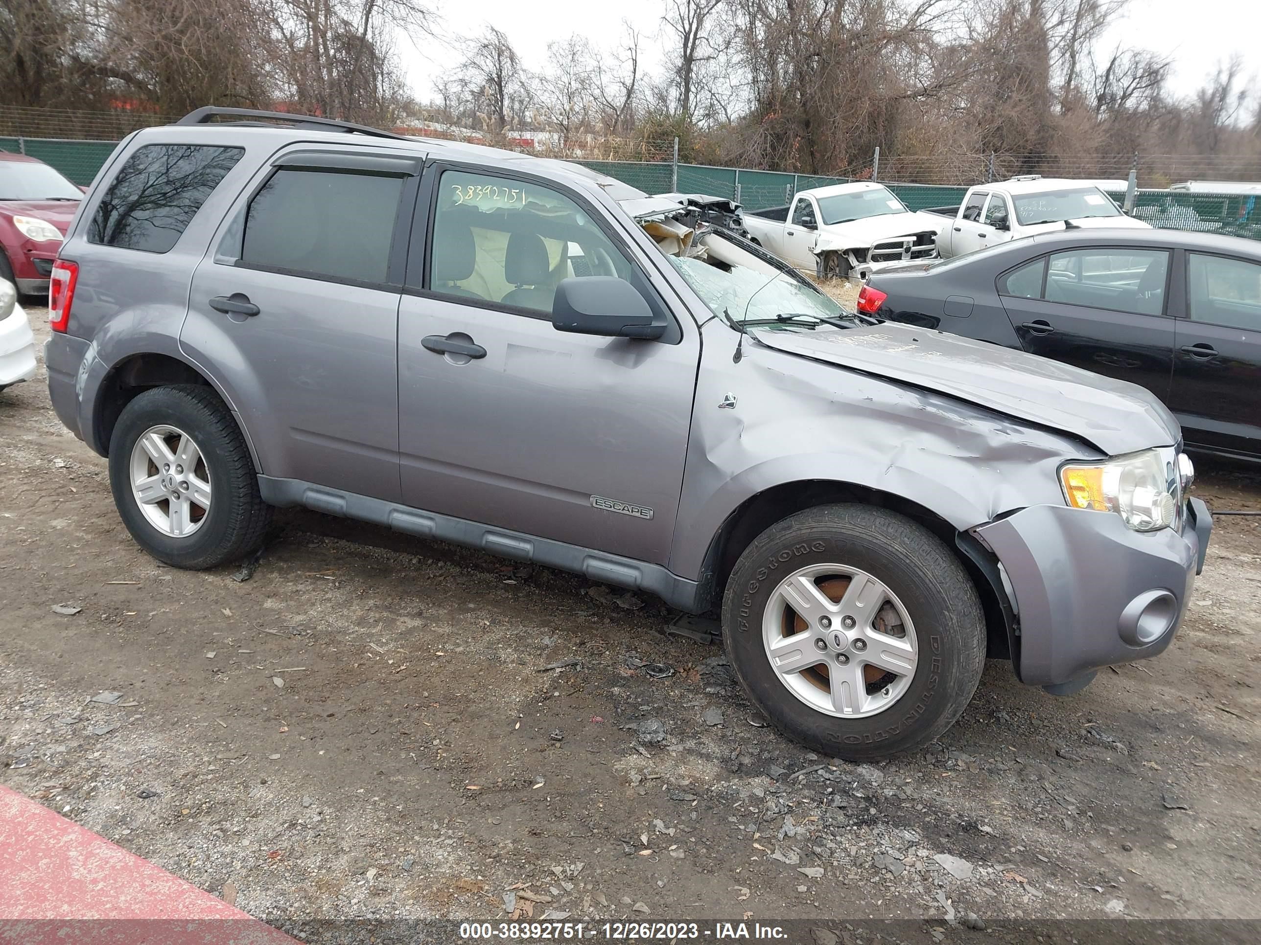 FORD ESCAPE 2008 1fmcu49h28kc13853