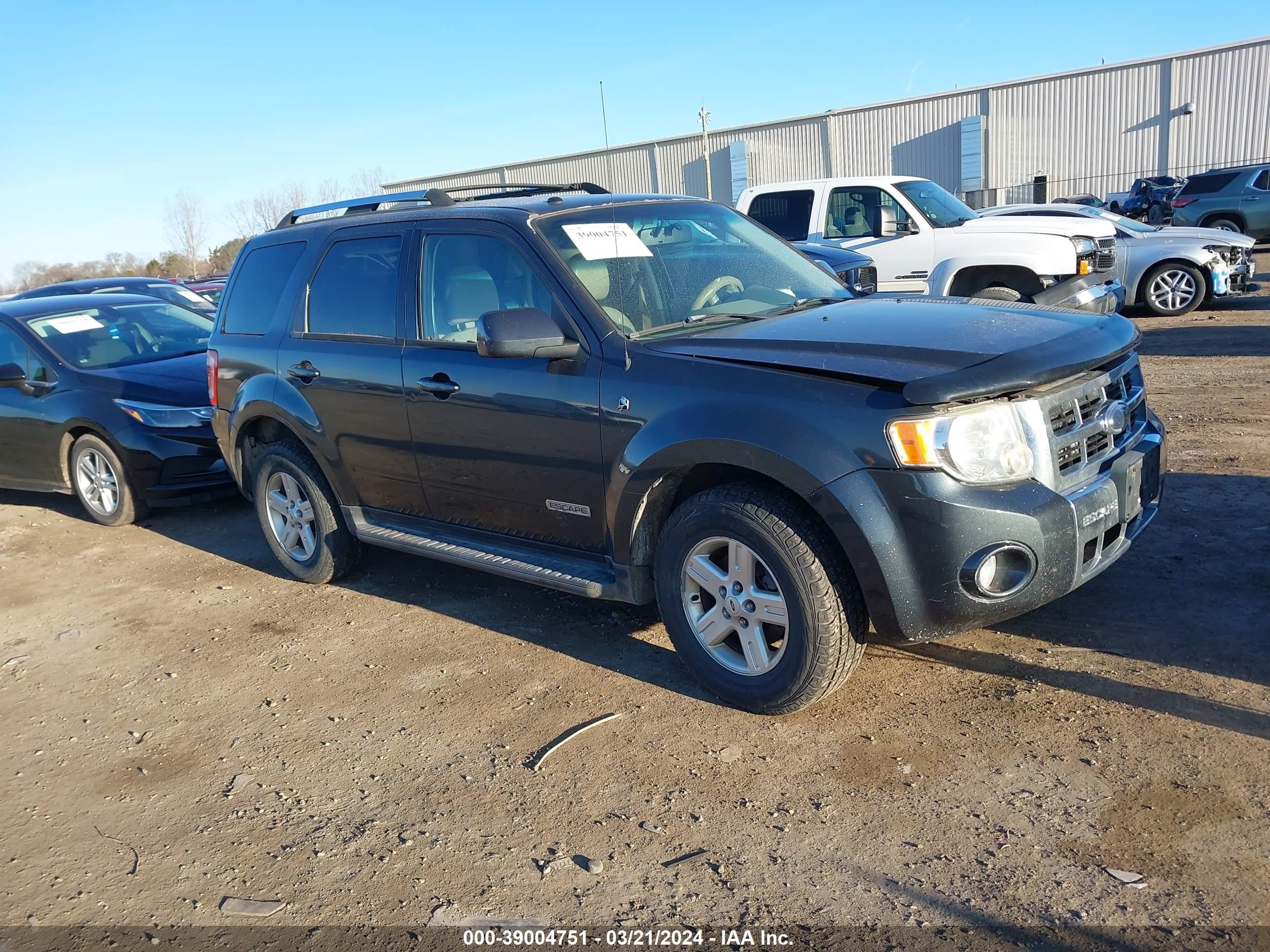 FORD ESCAPE 2008 1fmcu49h28kc63586