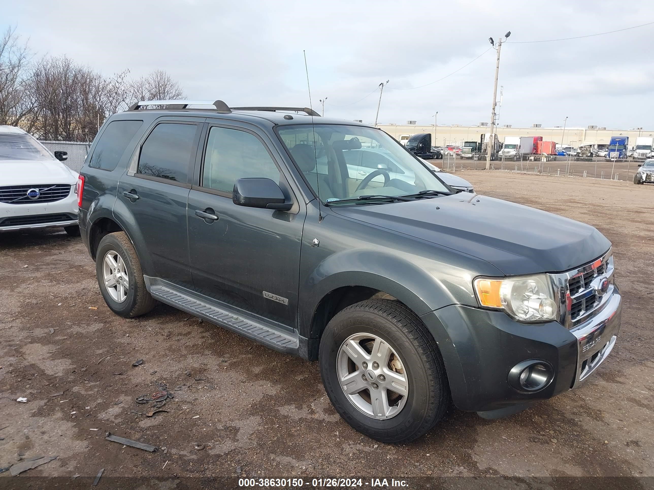 FORD ESCAPE 2008 1fmcu49h38kb68633