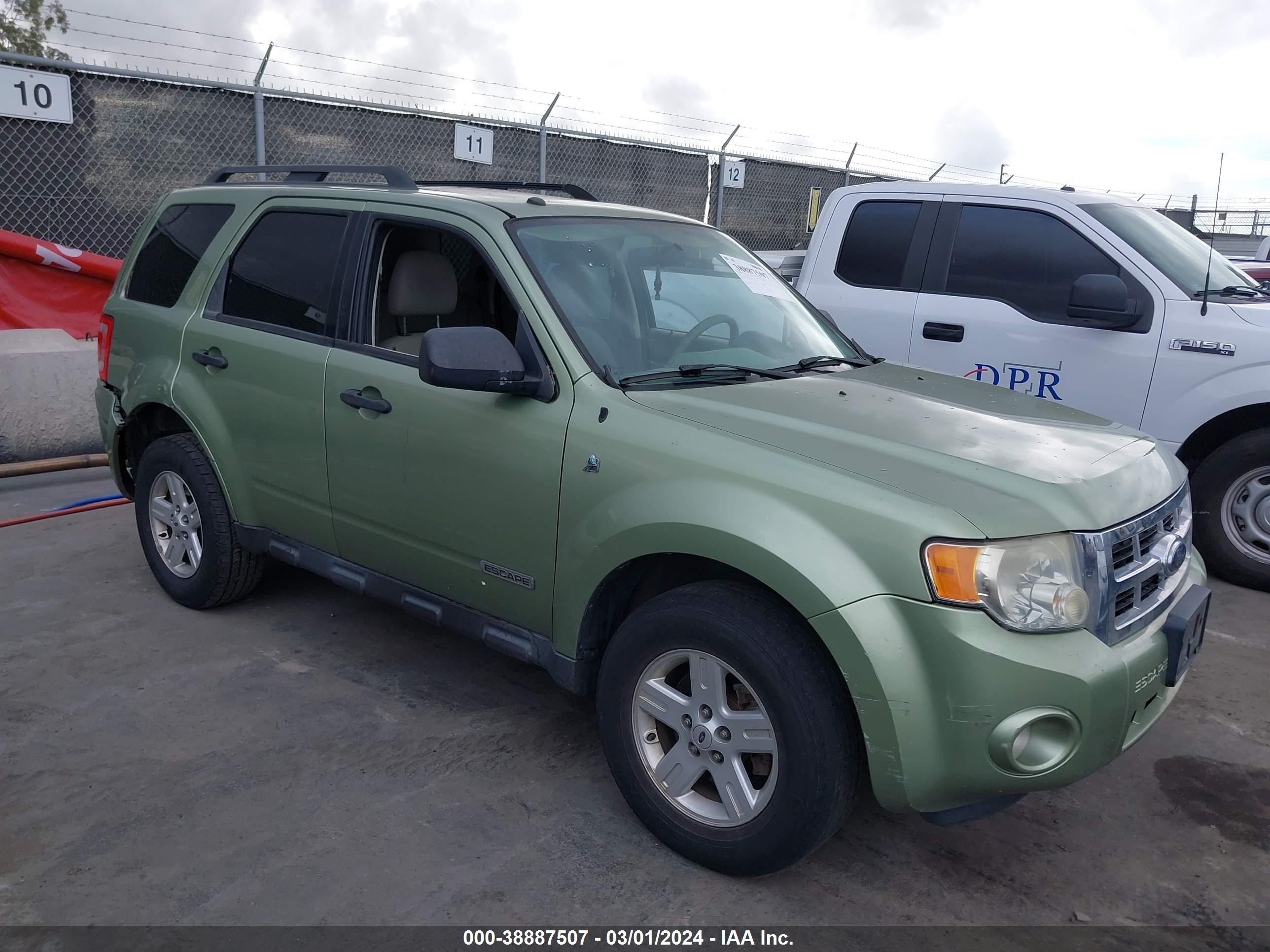 FORD ESCAPE 2008 1fmcu49h38kc06992