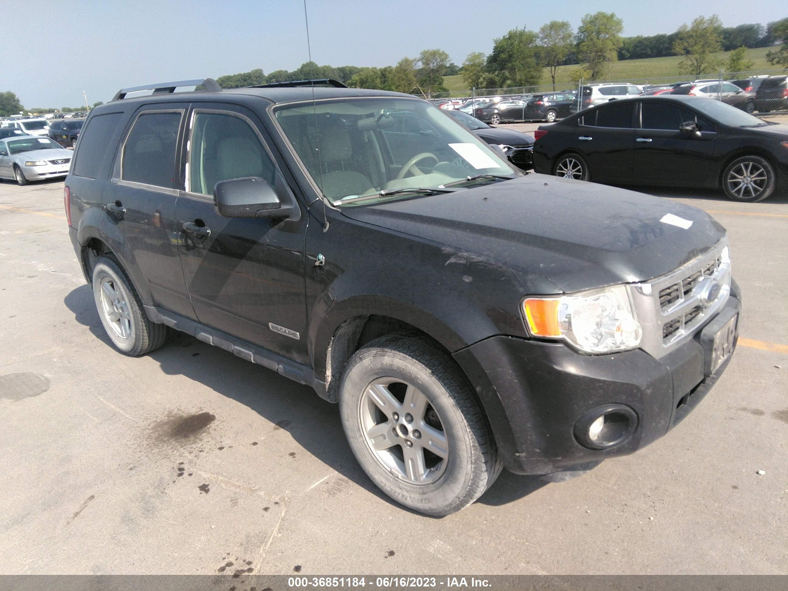 FORD ESCAPE 2008 1fmcu49h68ka28561